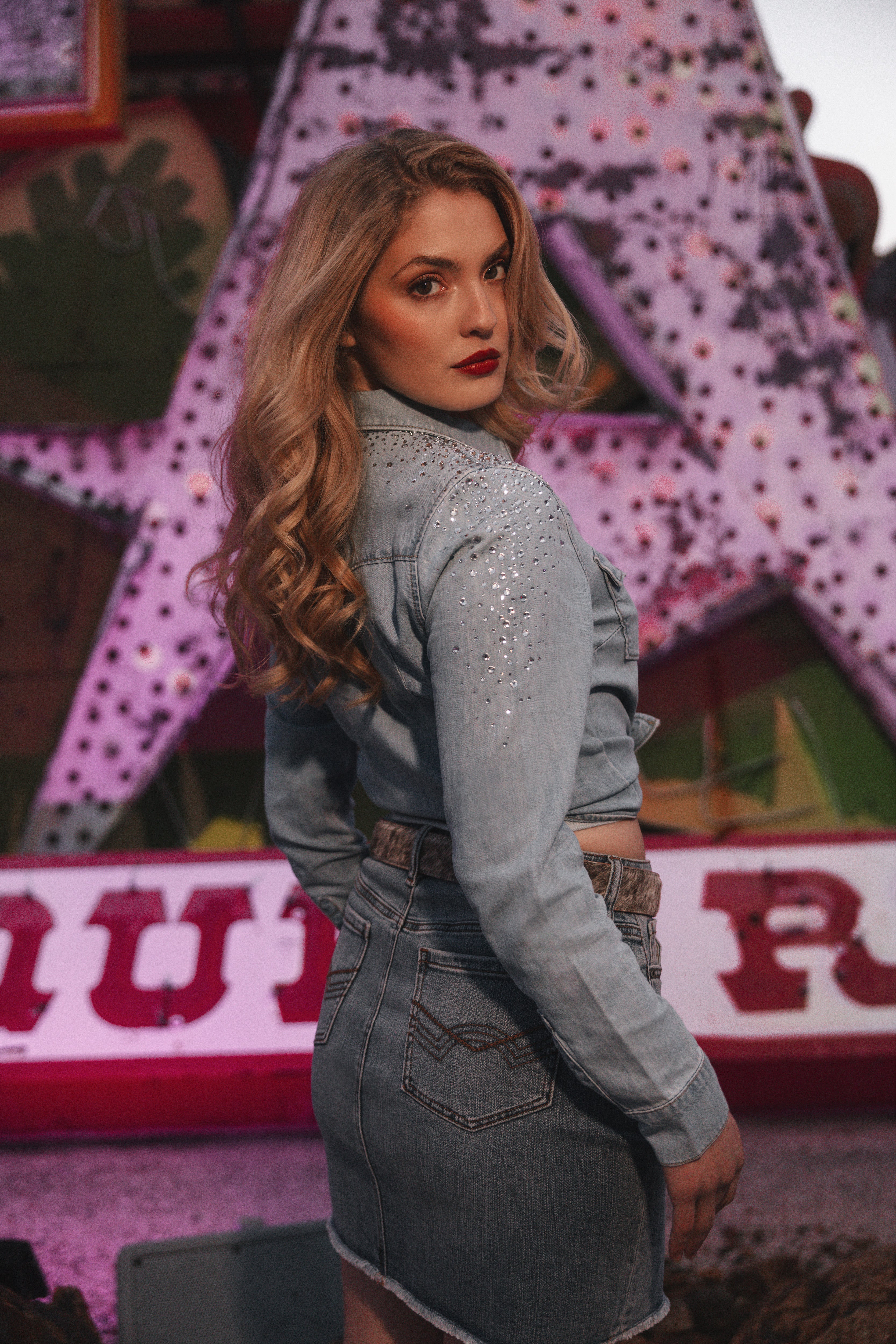 Camden Rhinestone Long Sleeve Snap Western Shirt