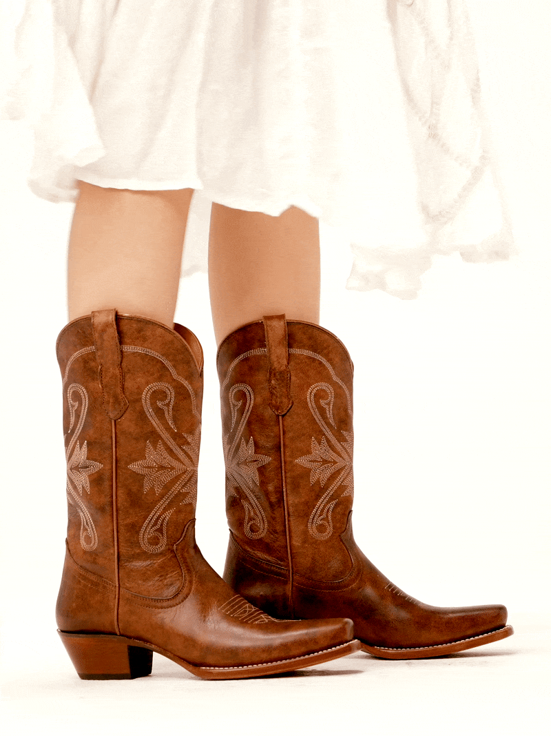 Buttercup Western Boots Narrow Square Toe
