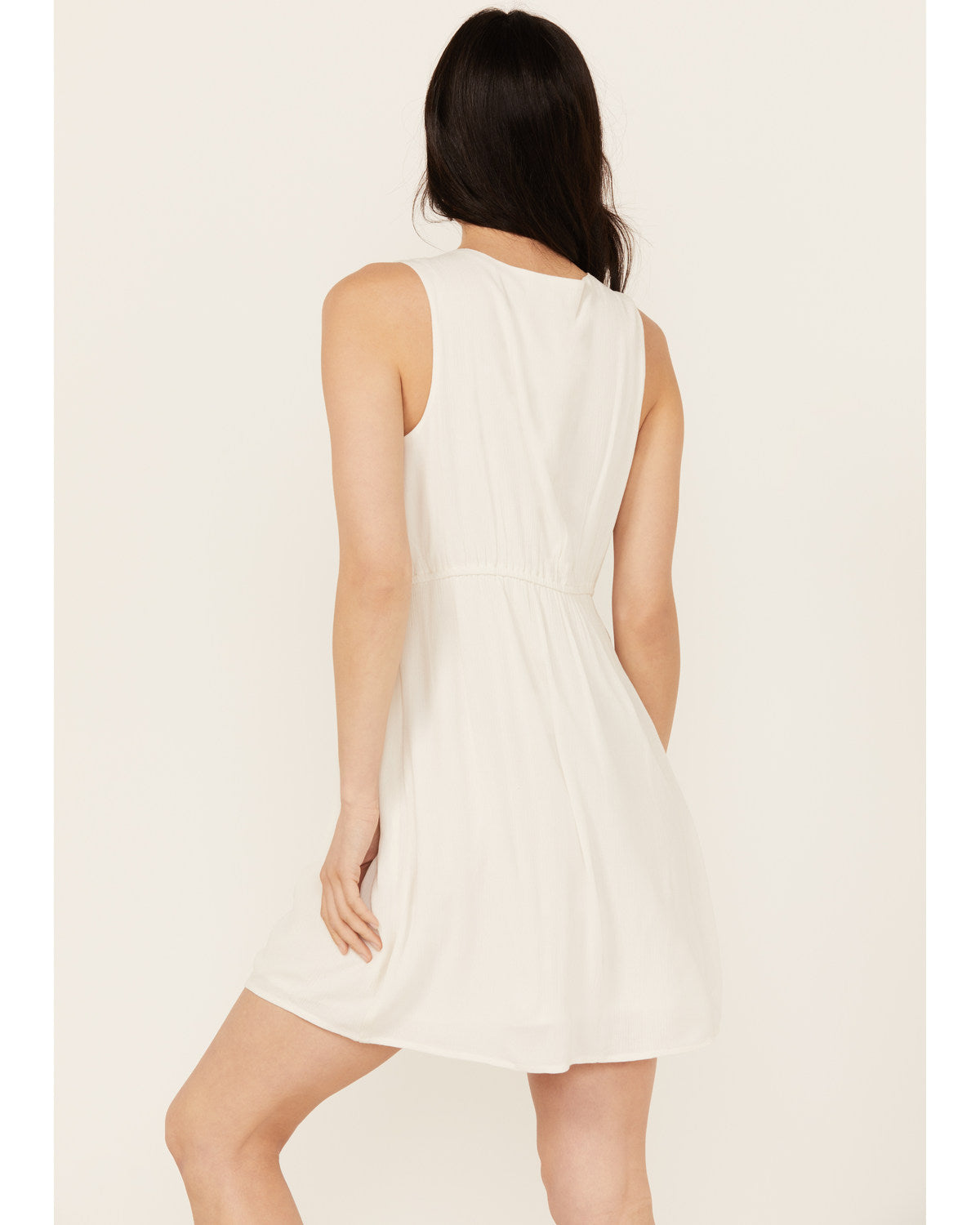 Winfrey Criss Cross Front Embellished Dress