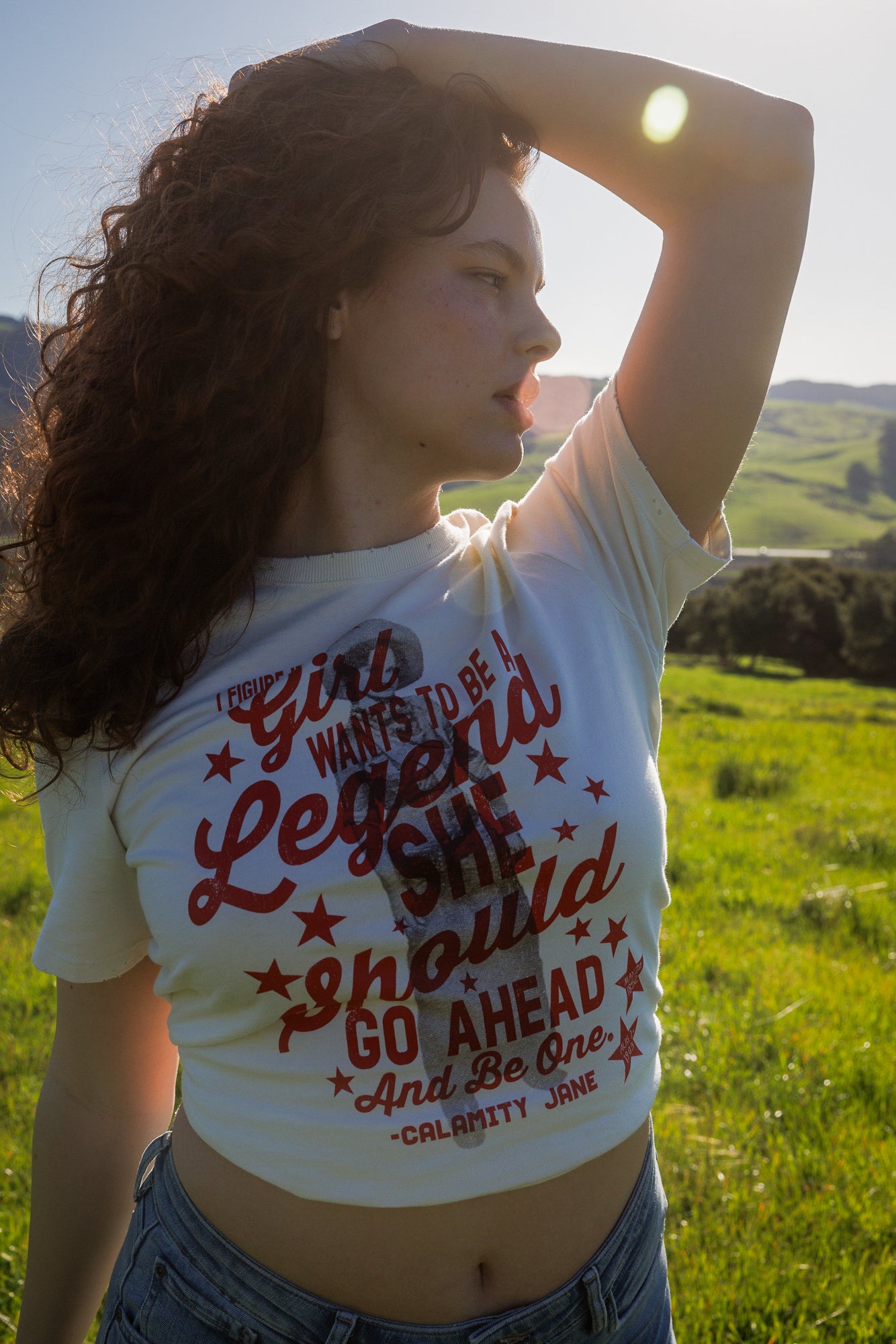 Calamity Jane Short Sleeve Graphic Tee
