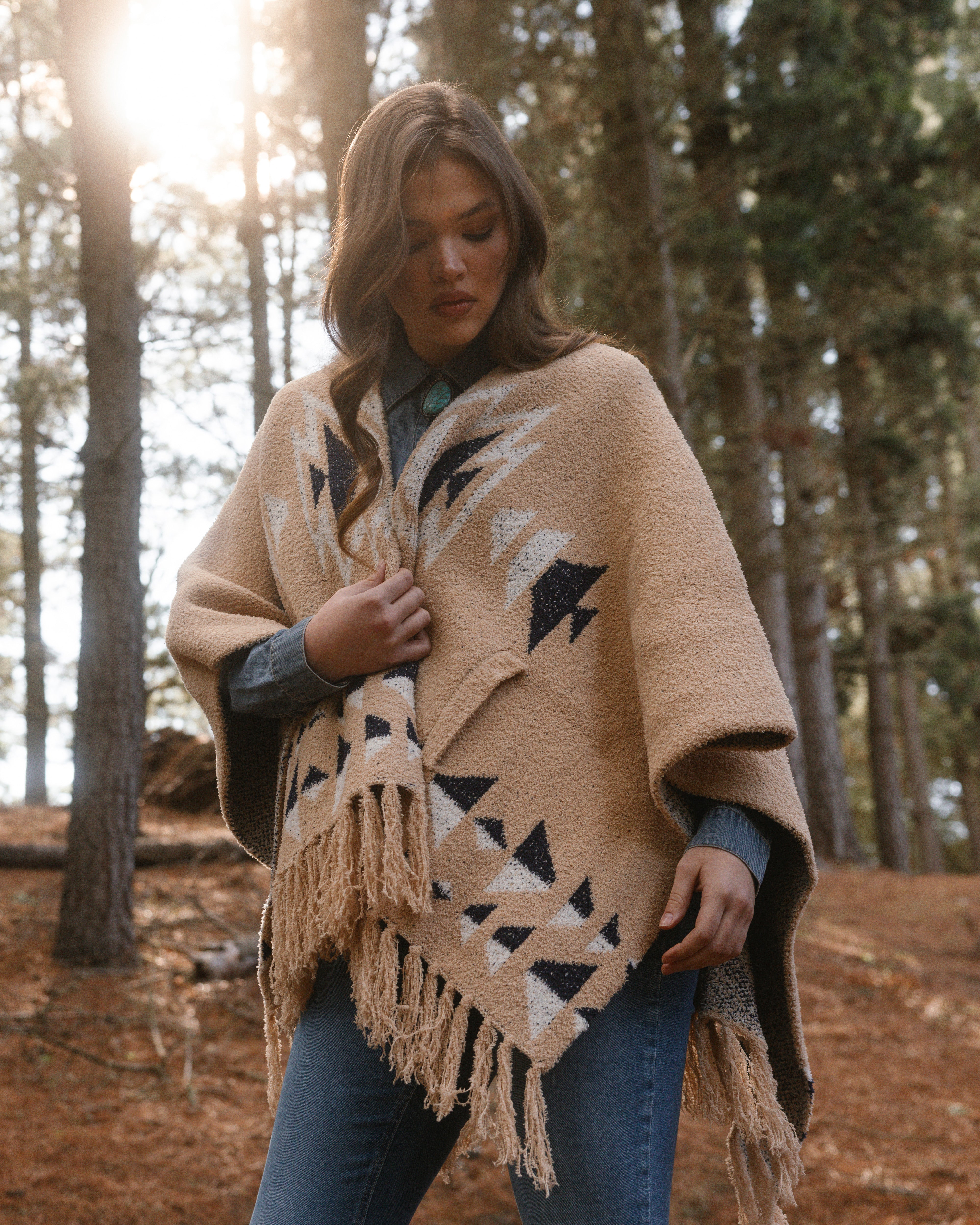 Meadowlark Cozy Shawl Sweater