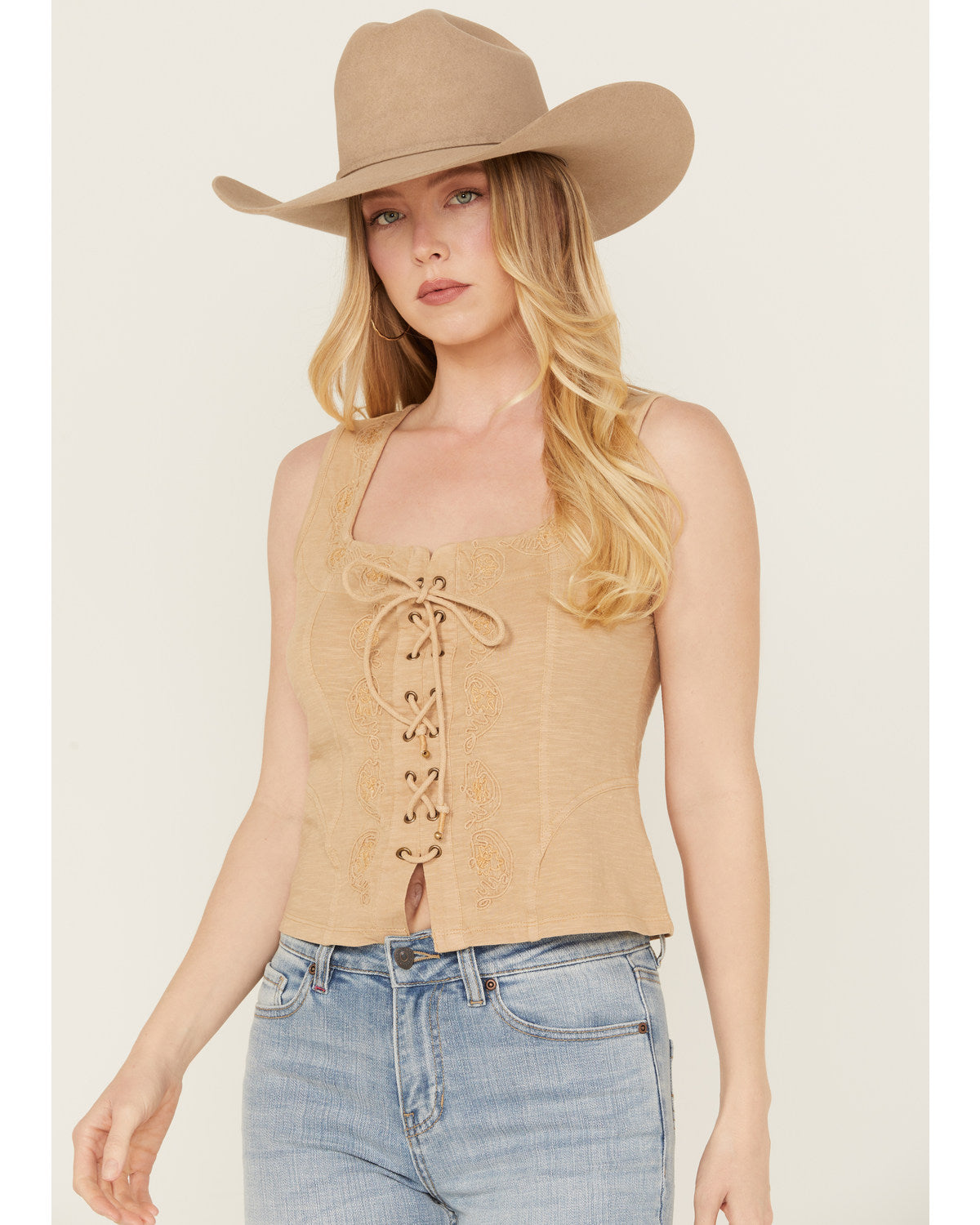 Oriel Bustier Tank