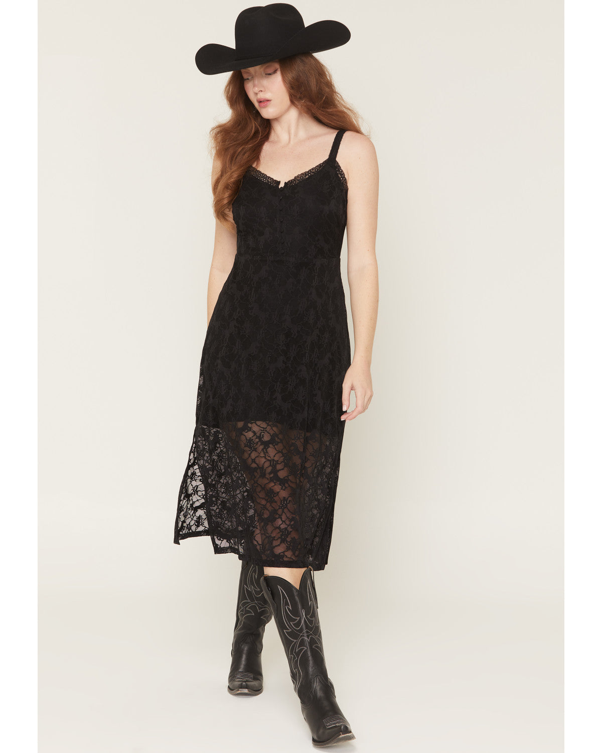 knee length dresses for ladies Sleeveless Lace Sheath 14 / Merlot main image 0
