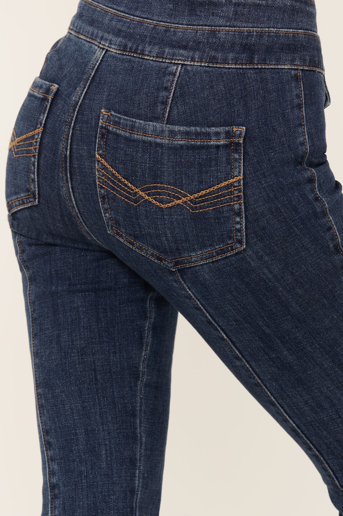 La Vista Dark Wash Legend High Rise Bootcut Comfort Stretch Denim Jeans