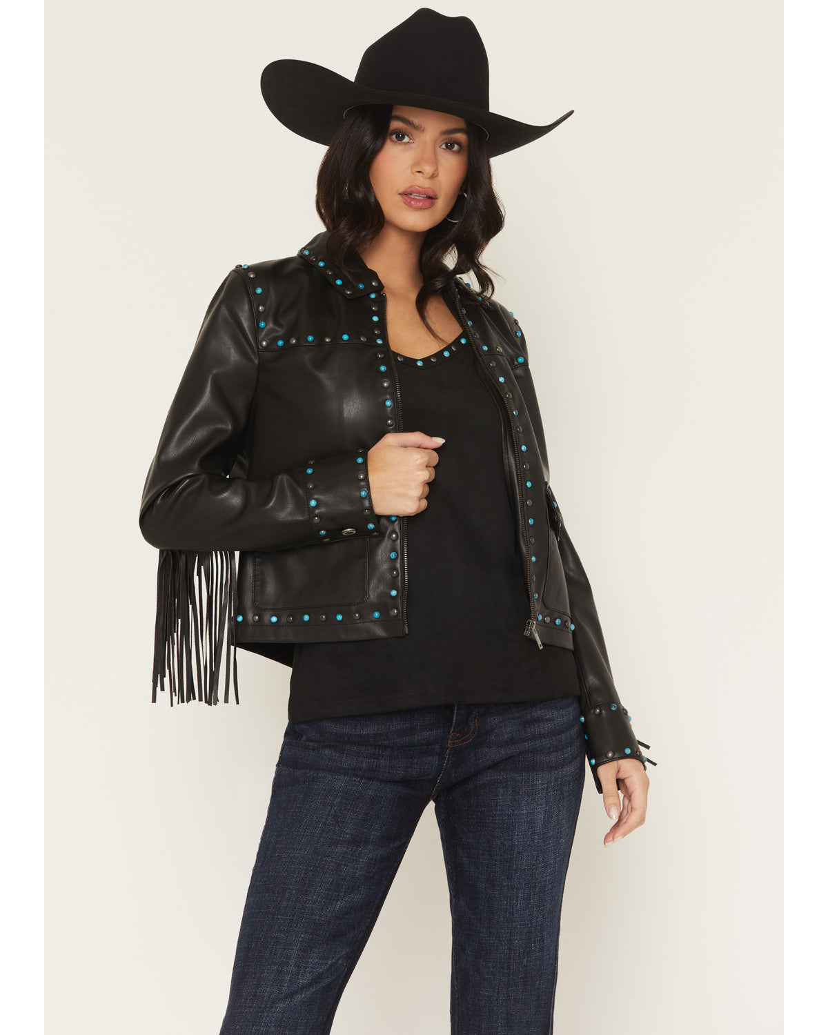 Stella Faux Leather Jacket