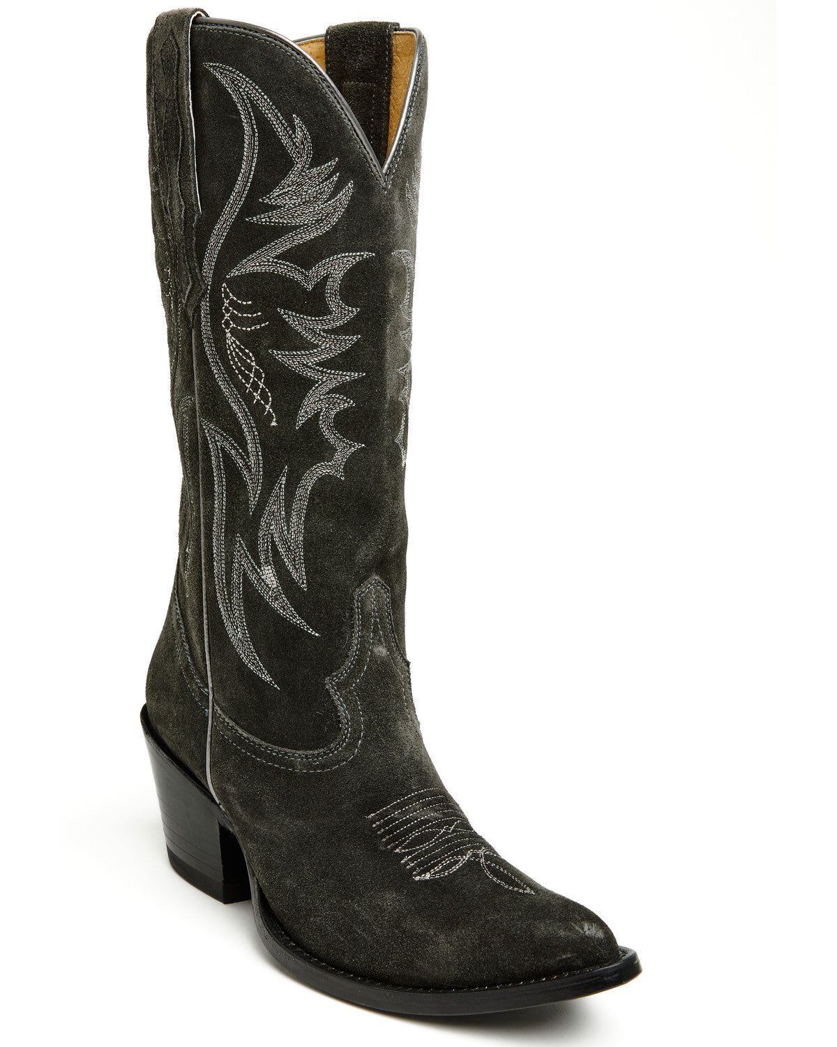 Charmed Life Charcoal Western Boots Round Toe