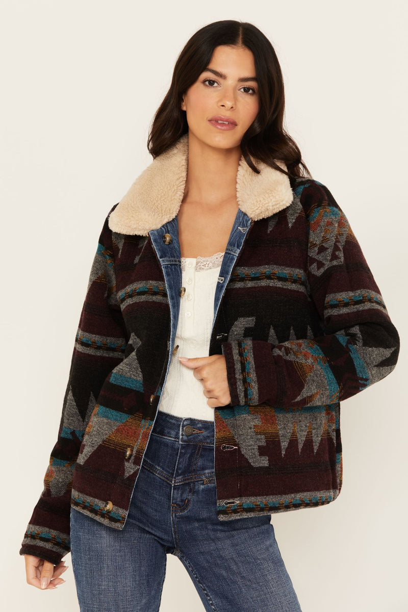 Alcott Reversible Denim / Blanket Jacket – Idyllwind Fueled by