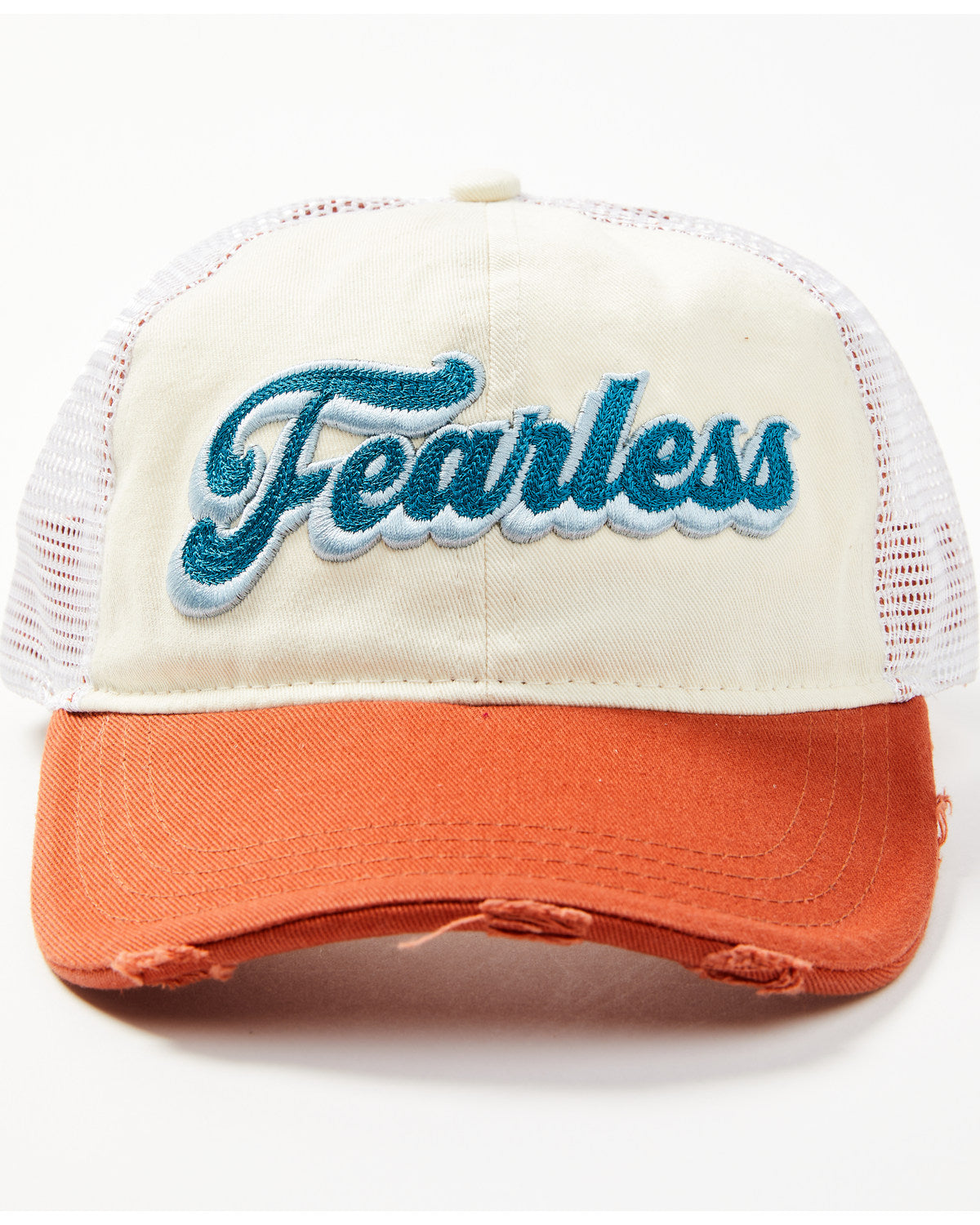 Fearless Mesh Back Baseball Cap display picture 3