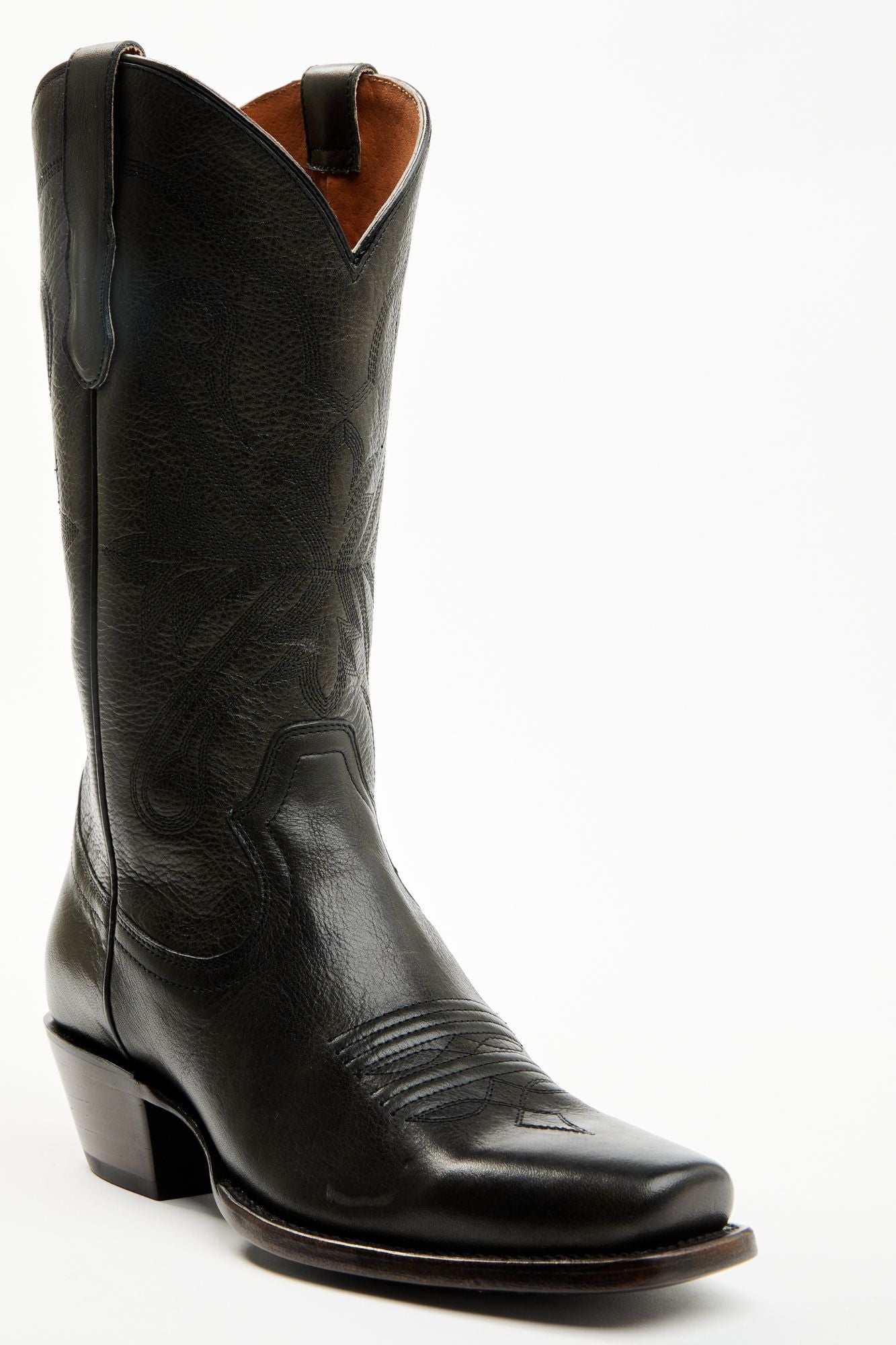 Buttercup Black Western Boots Square Toe