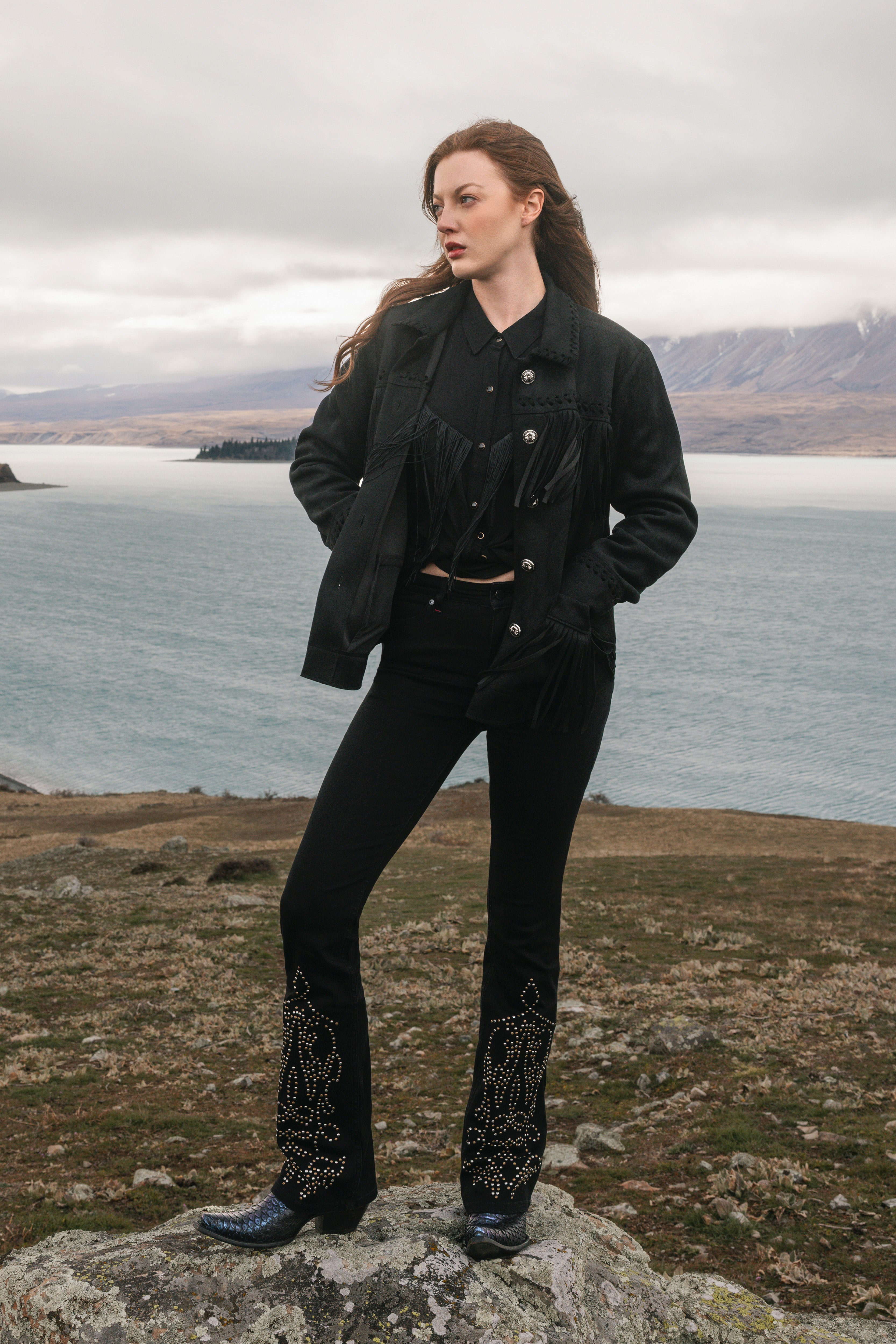 Hemlock Legend High Rise Bootcut Stretch Denim Jeans