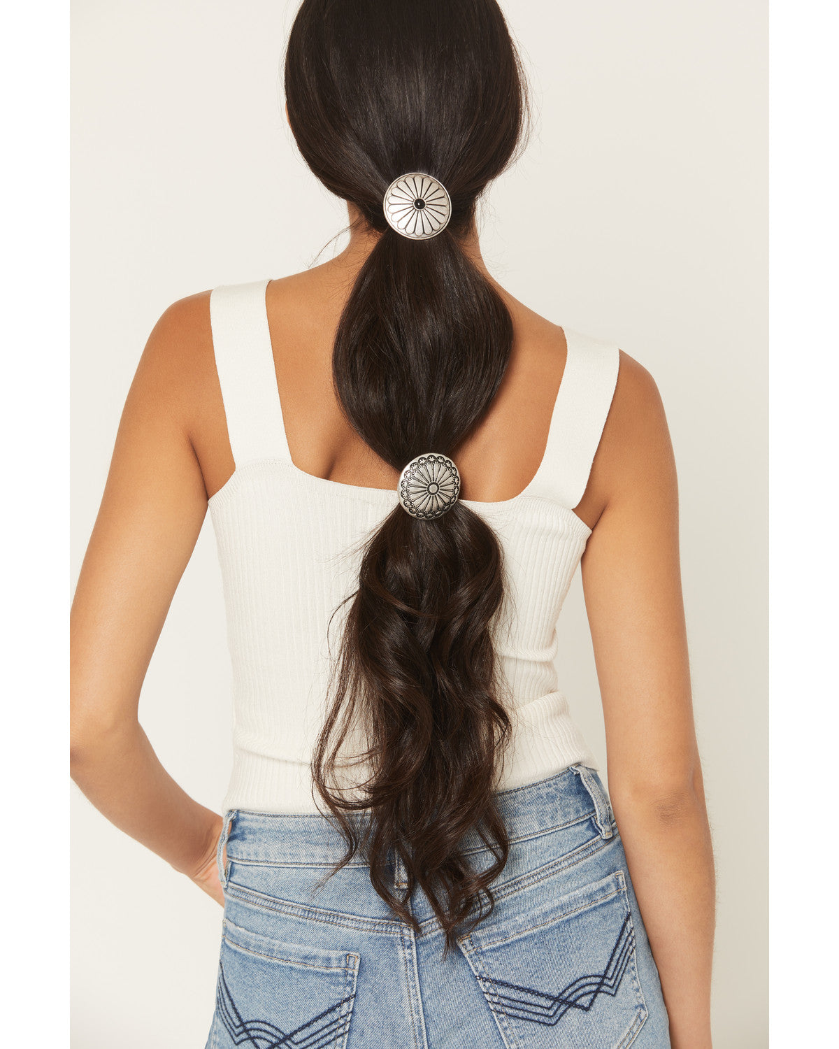 Set of 2 hair ties Amazon.com: Hair Ties for Women, Black Elastic Hair Bands, 2  main image 4