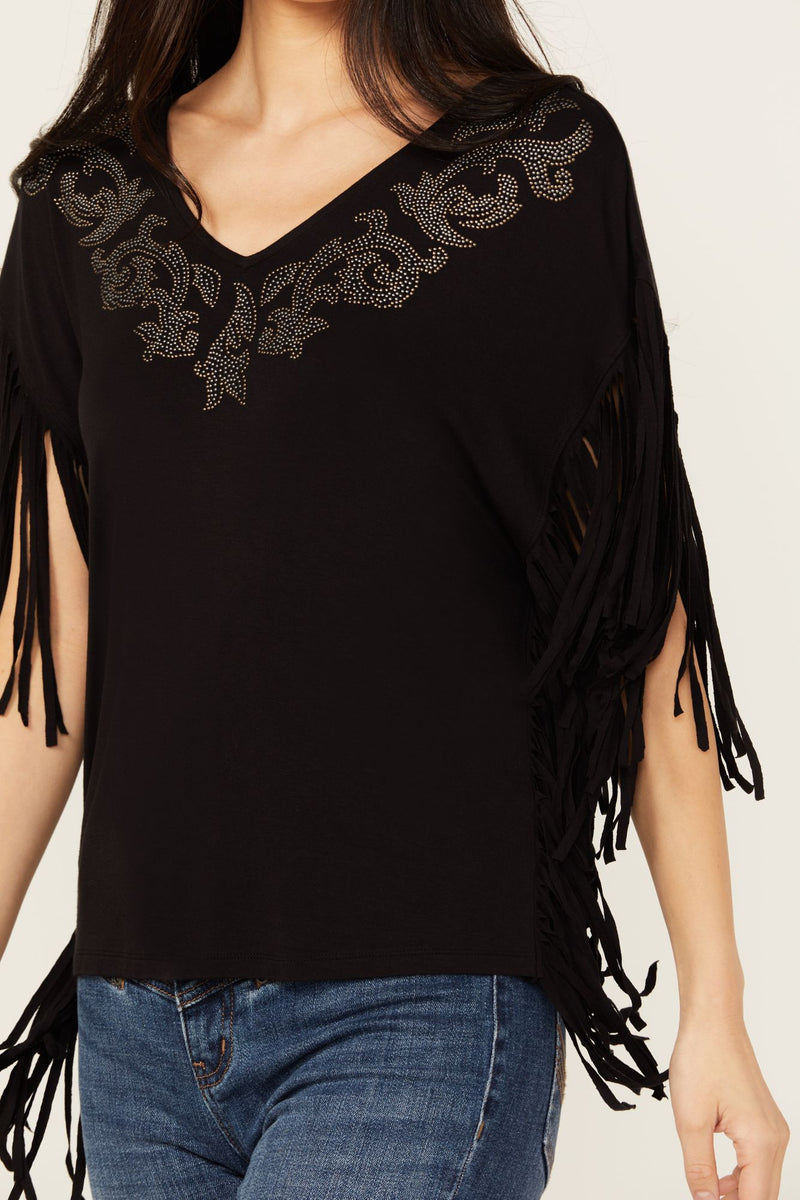 Milner Fringe Short Sleeve Studded Shirt