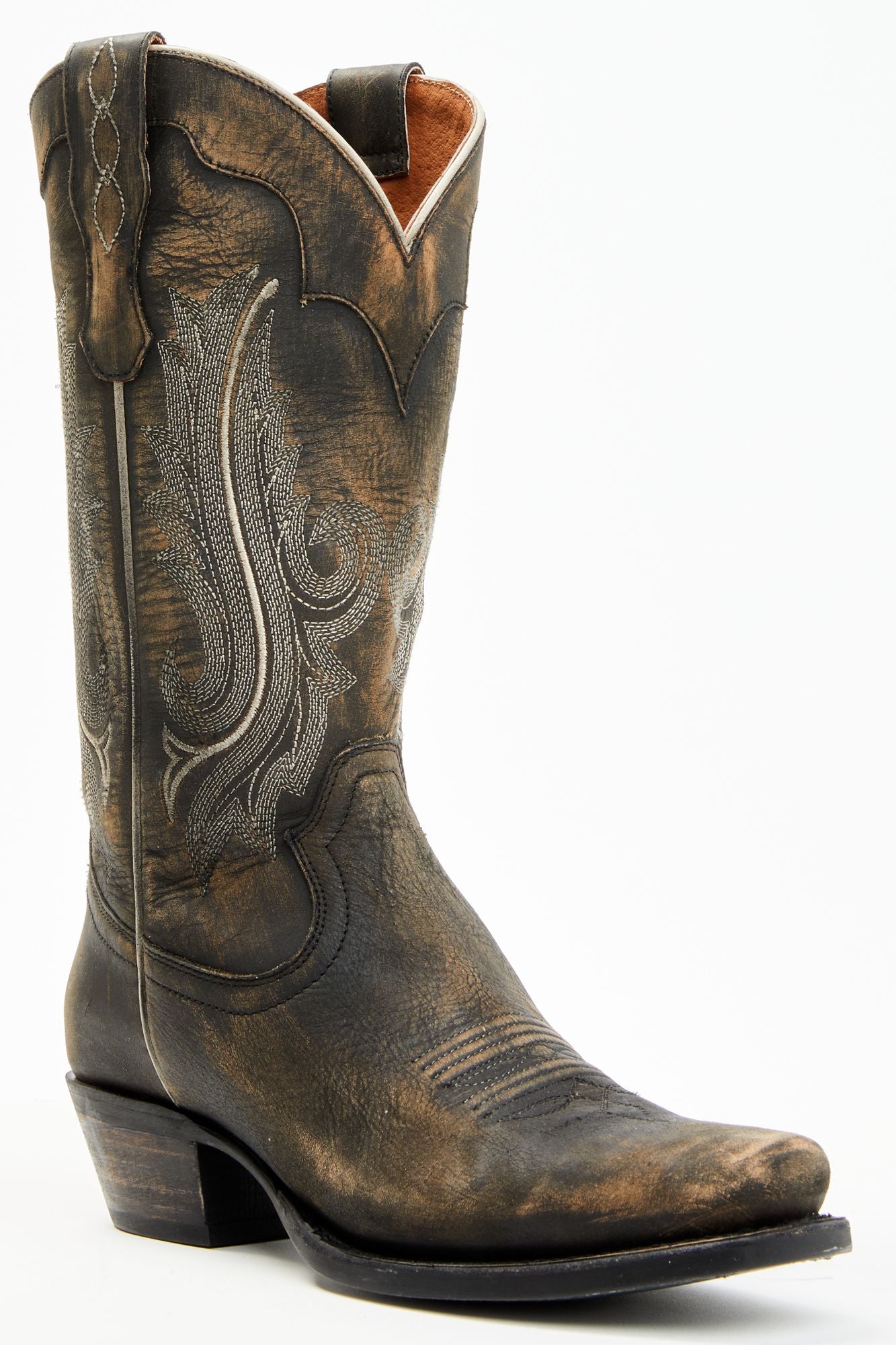 Lawless Distressed Performance Western Boots Square Toe