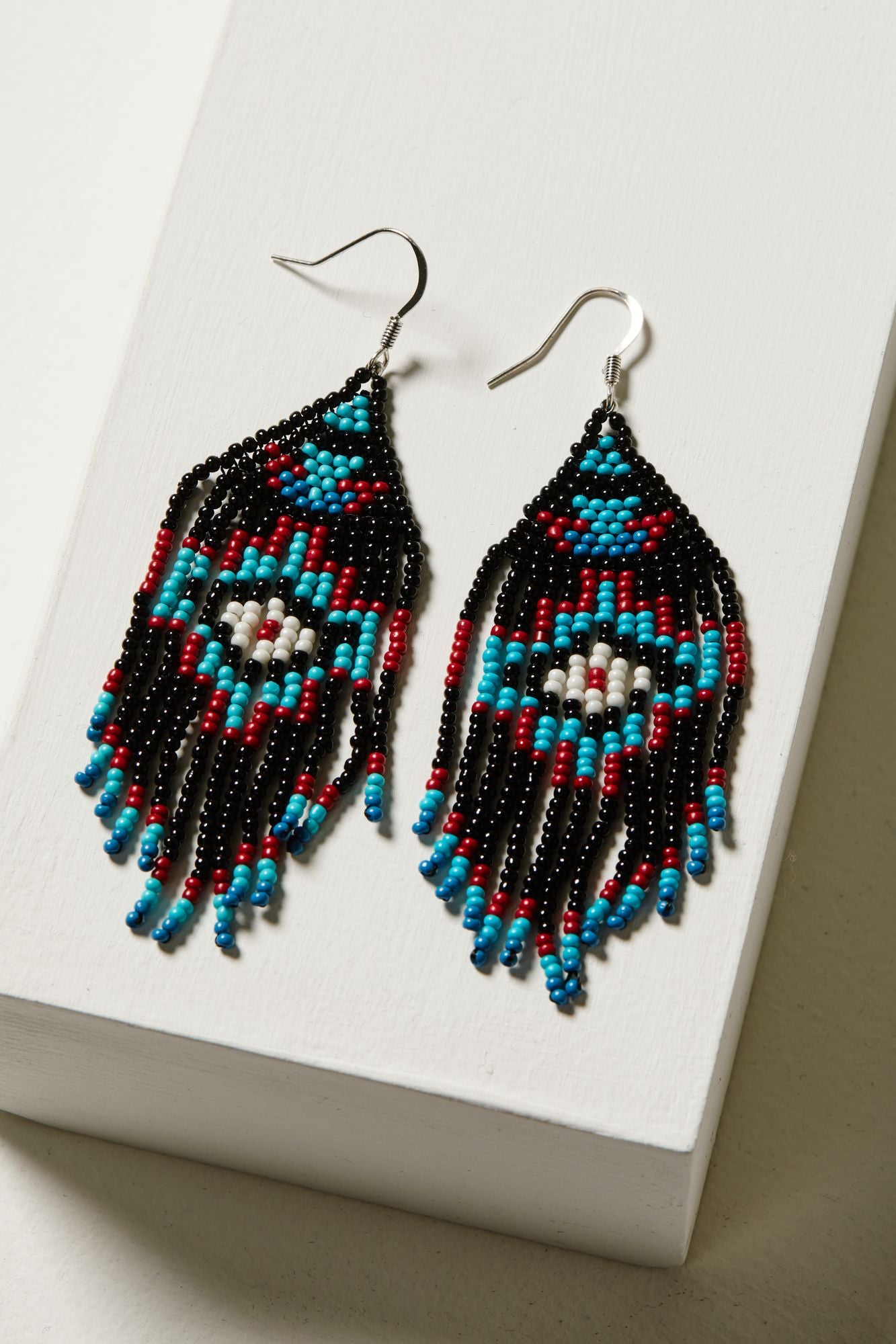 Beaded popular Fringe Earrings