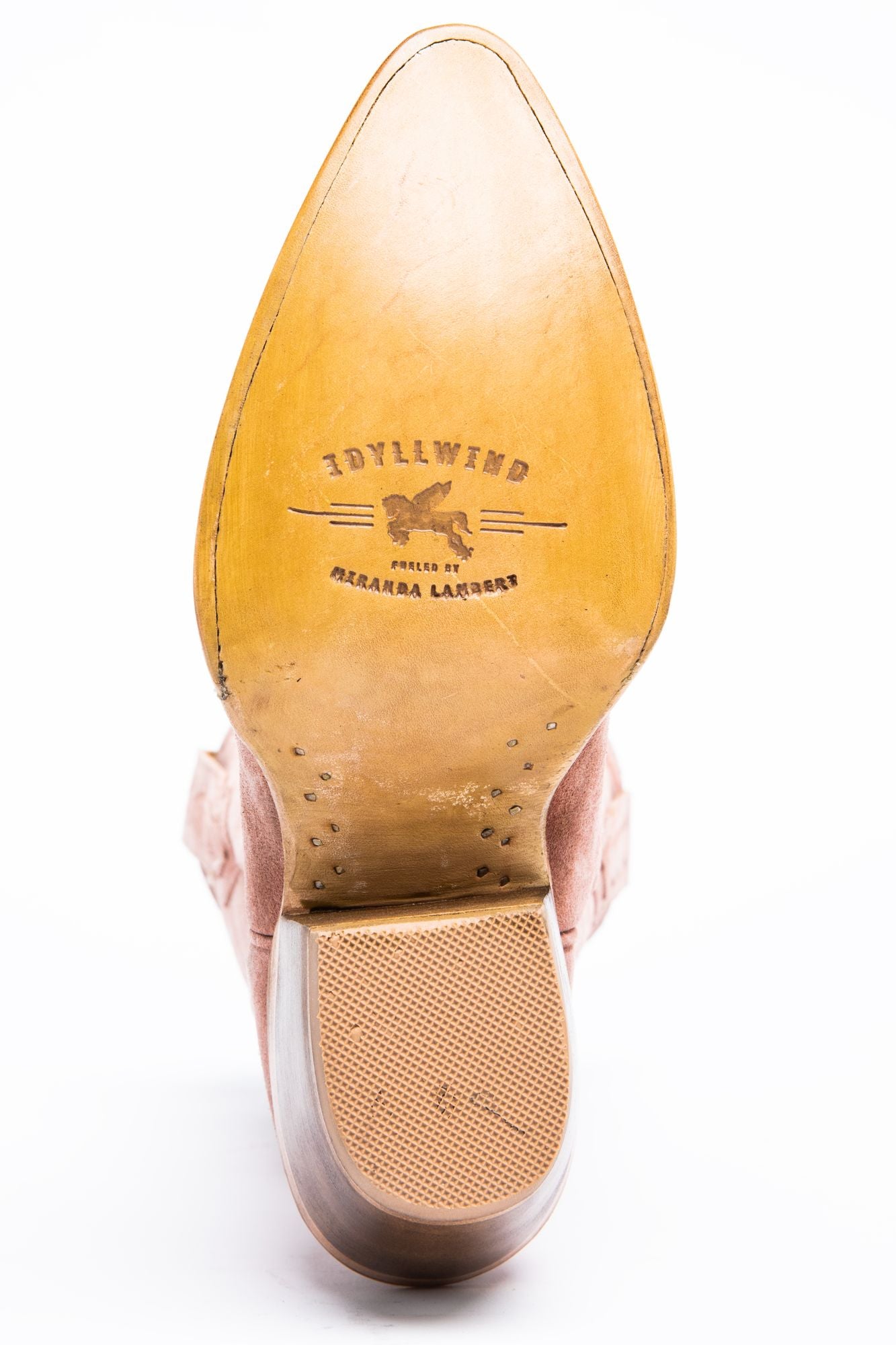 Charmed Life Pink Suede Western Boots - Round Toe