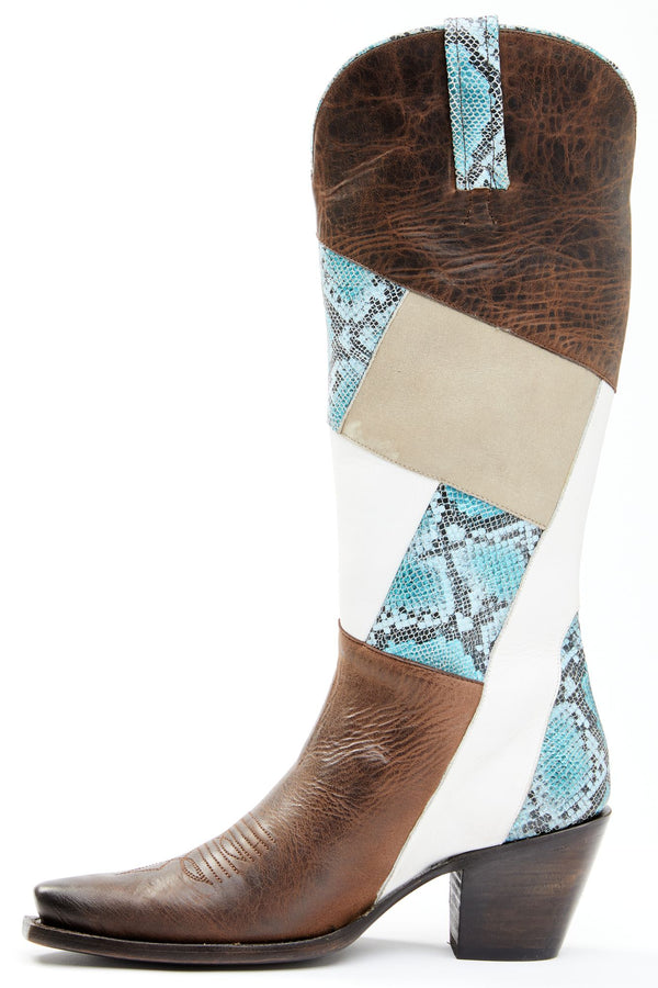 Seams-To-Be Western Boots - Snip Toe - Multi