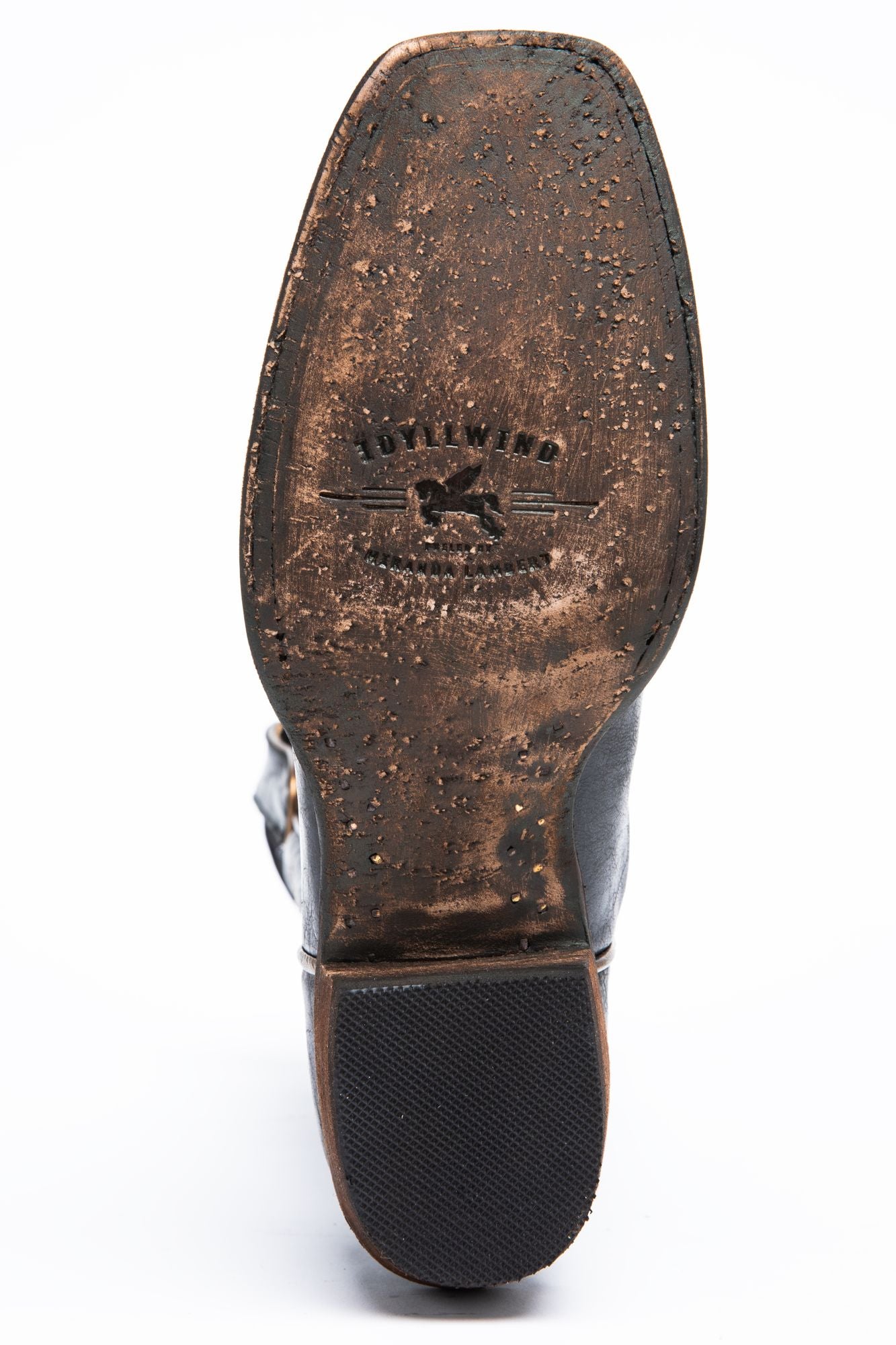 Relic Black Western Boots - Narrow Square Toe