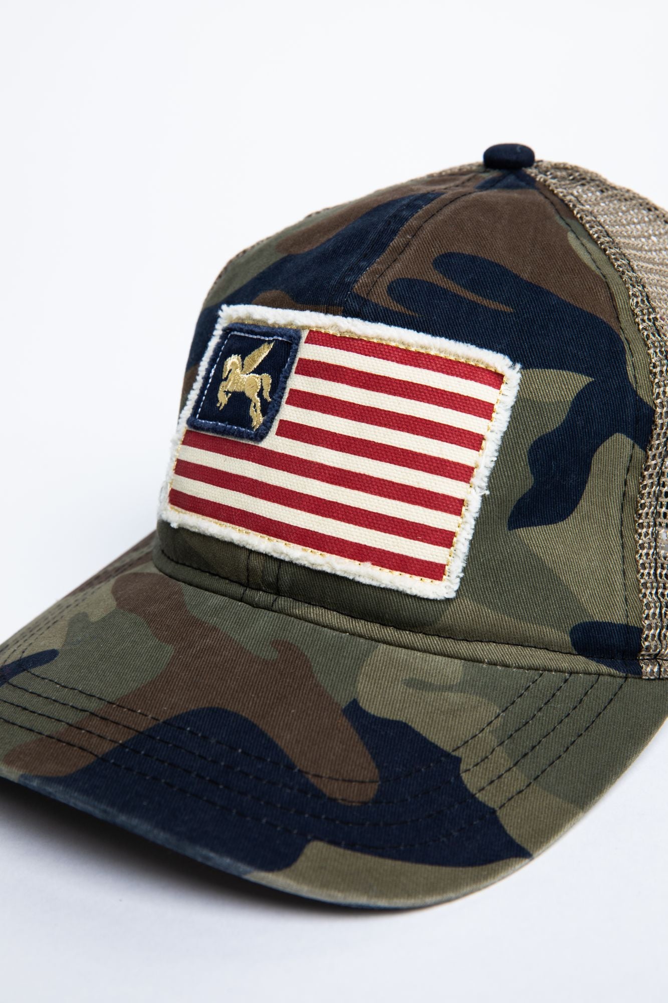 Star Spangled Camo Baseball Hat