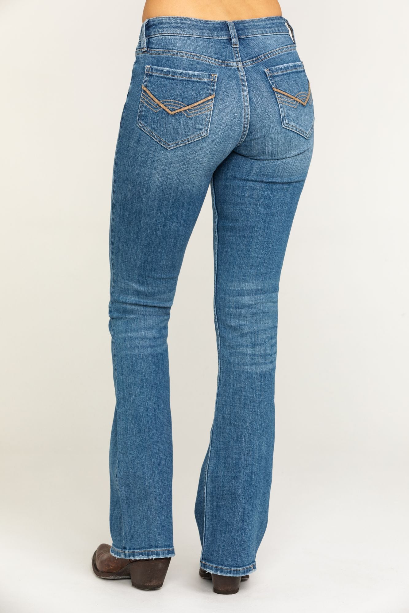 Blue - Rachael is 5' 9" and wearing size 4