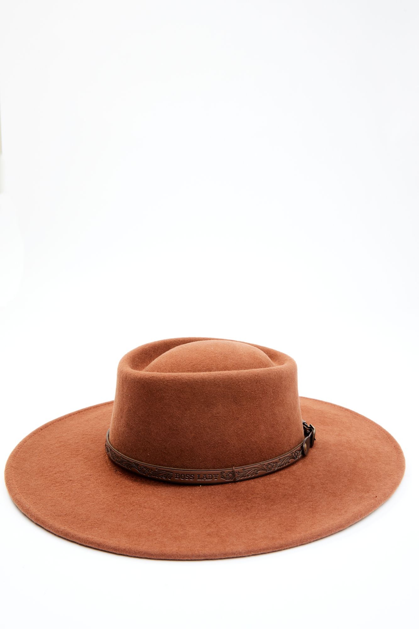 She's A Boss Lady Wool Felt Western Hat1