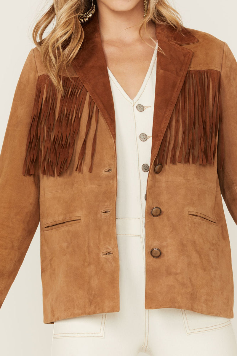 Lena Belle Suede Fringe Jacket – Idyllwind Fueled by Miranda Lambert