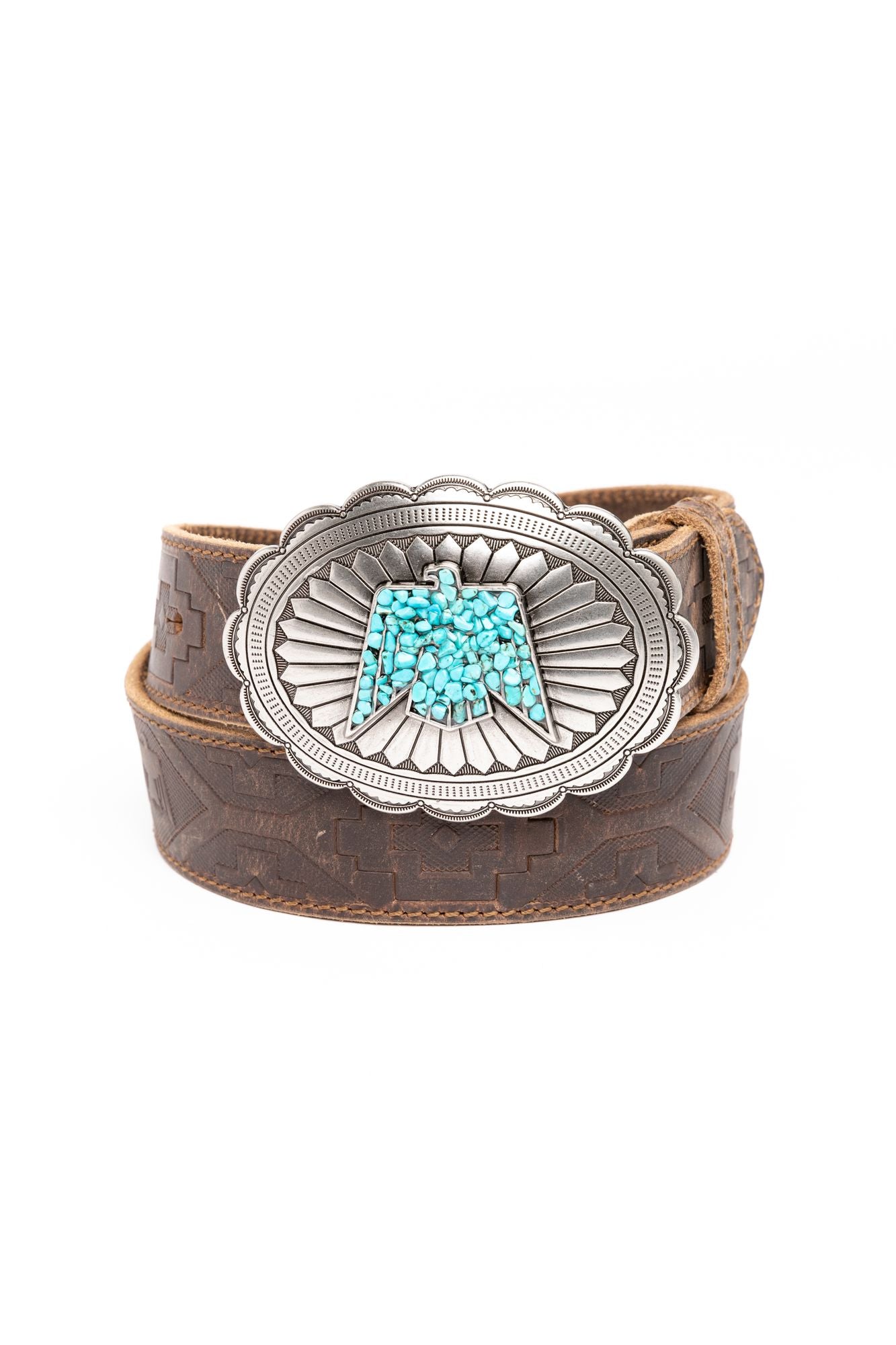On The Fast Lane Embossed Belt