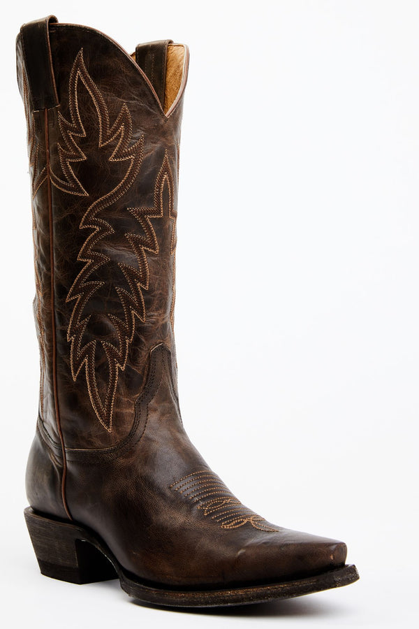 Wheeler Performance Western Boot w/Comfort Technology - Snip Toe - Chocolate