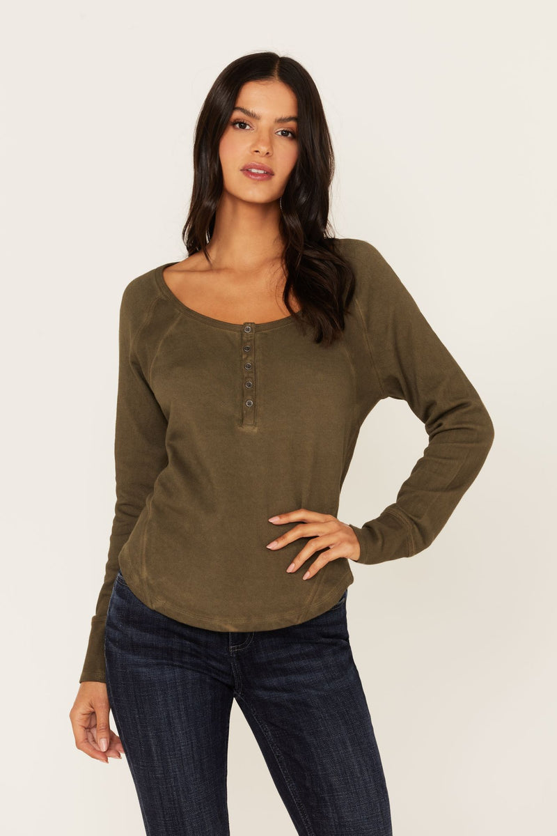 French Terry Henley Top – Idyllwind Fueled by Miranda Lambert