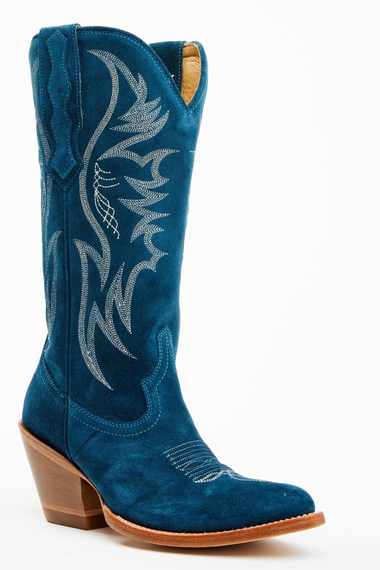 Teal color boots on sale