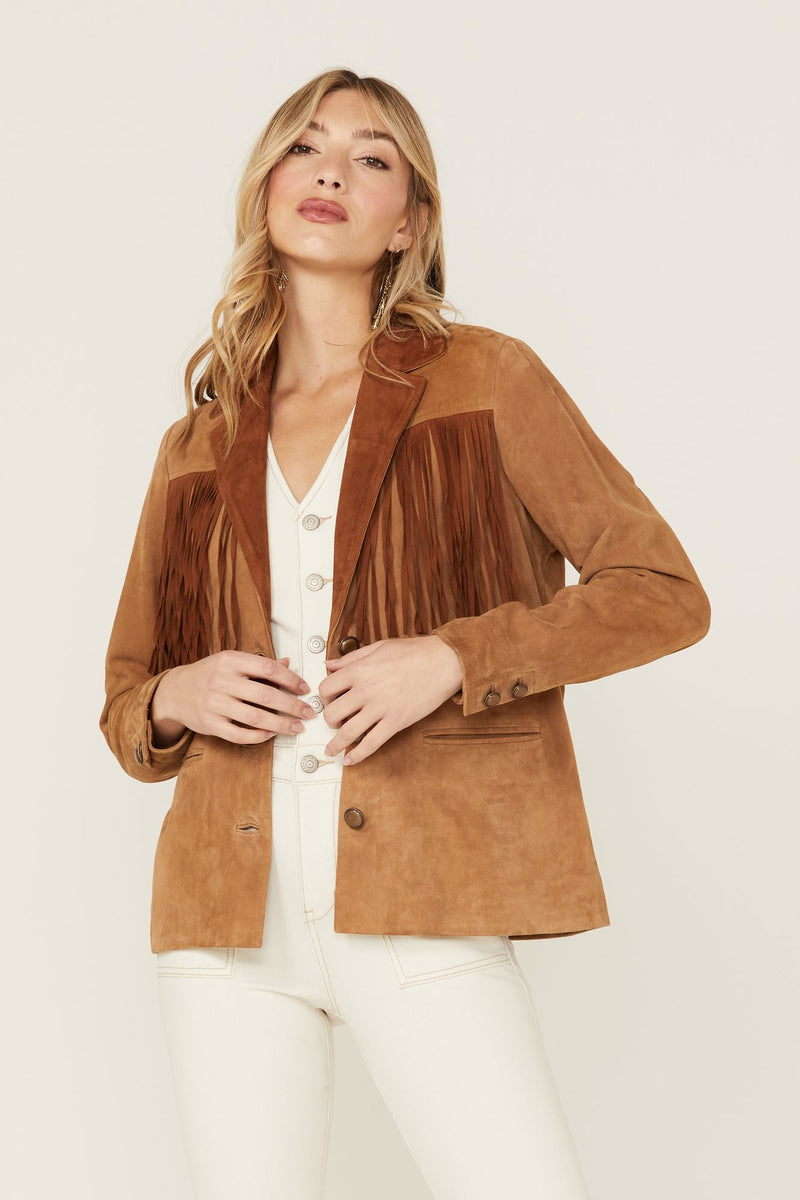 Lena Belle Suede Fringe Jacket – Idyllwind Fueled by Miranda