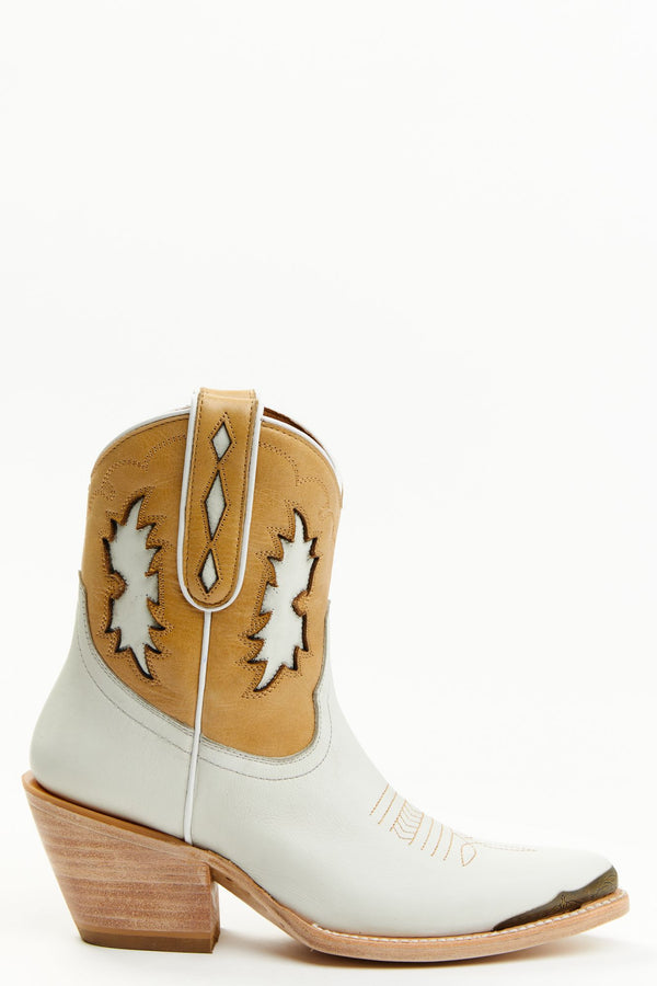 Thunderbird Western Boots - Pointed Toe - Beige/khaki