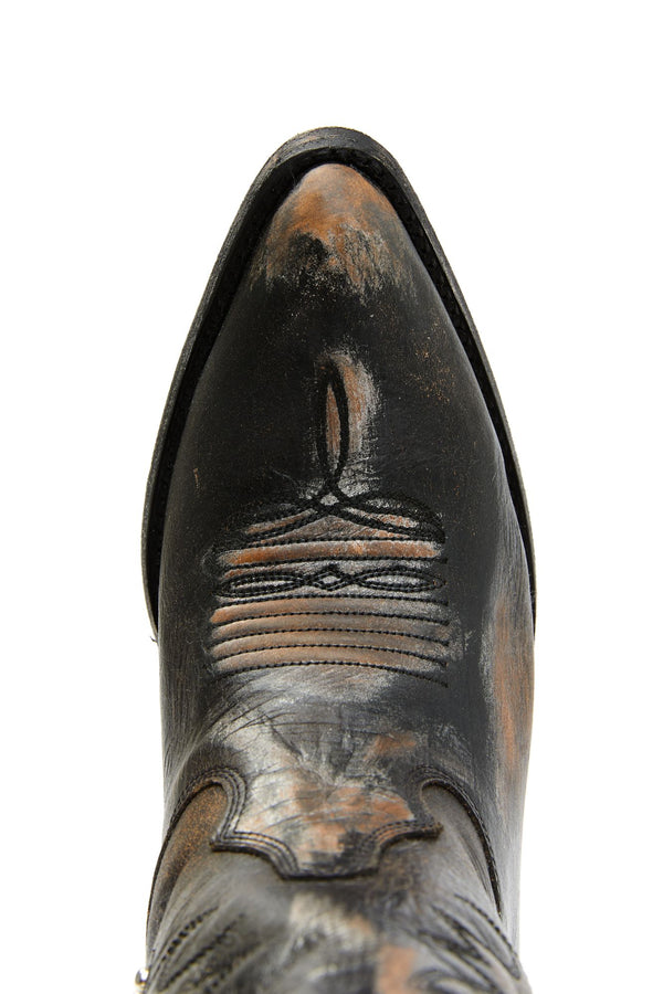 Fierce Western Boots - Round Toe - Black