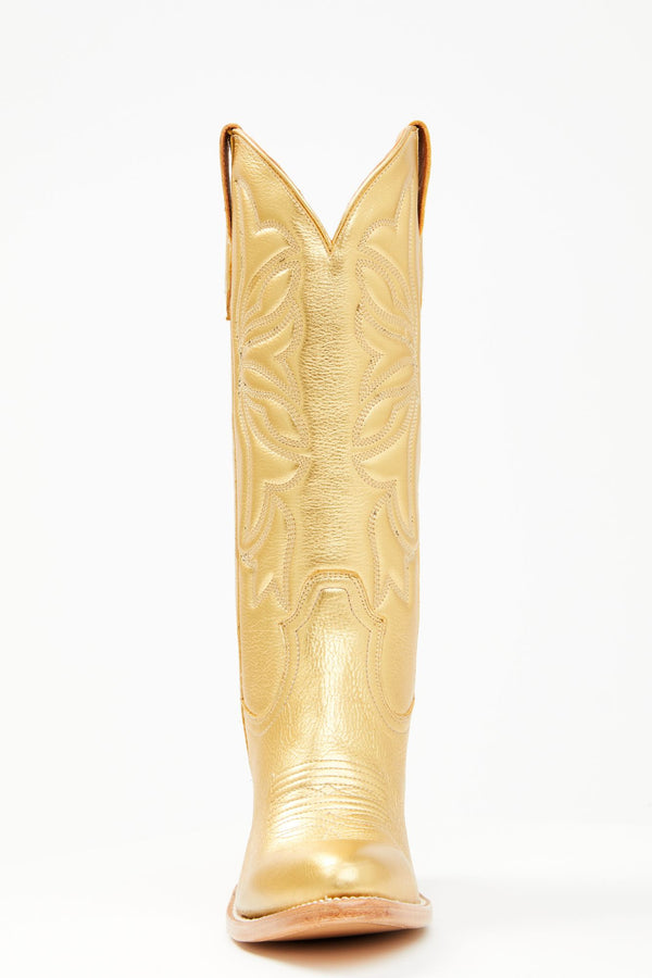 Sunset Ride Western Boots - Medium Toe - Gold