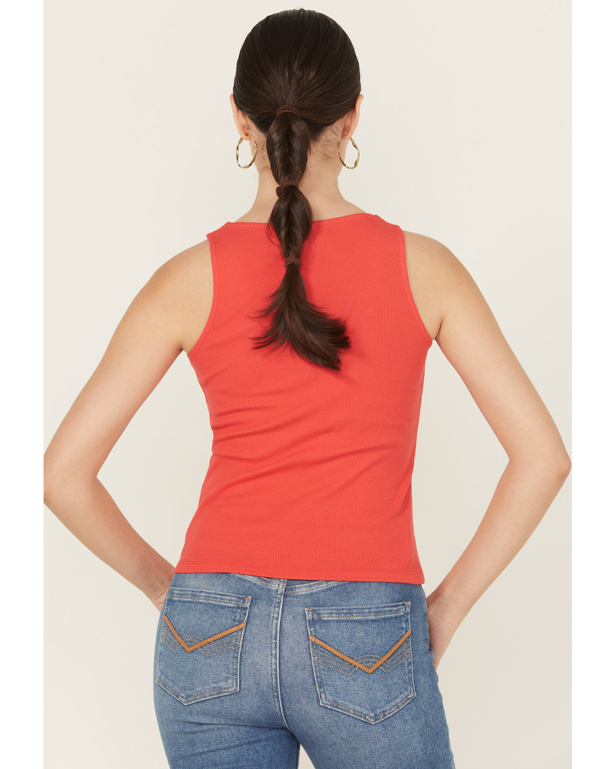 Wylie Rib Knit Buckle Tank