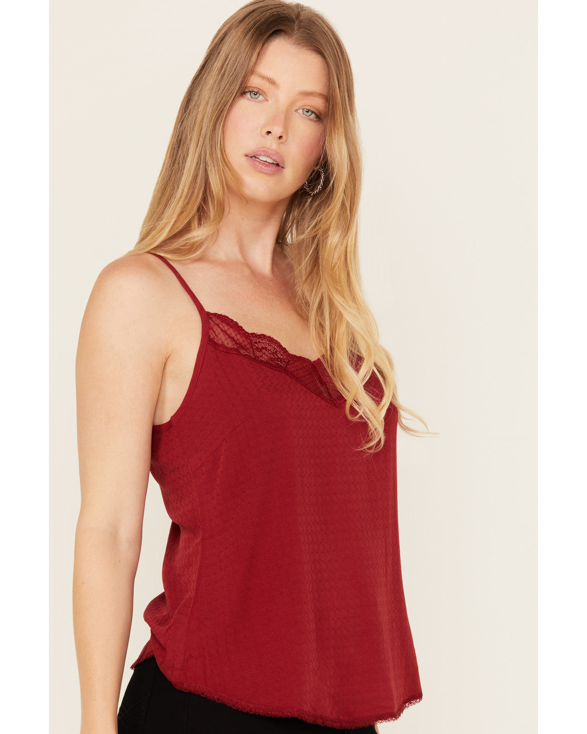 Randa Lace Trim Cami