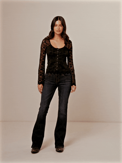 Dark Wash Whiskey Debbie Bootcut Jeans
