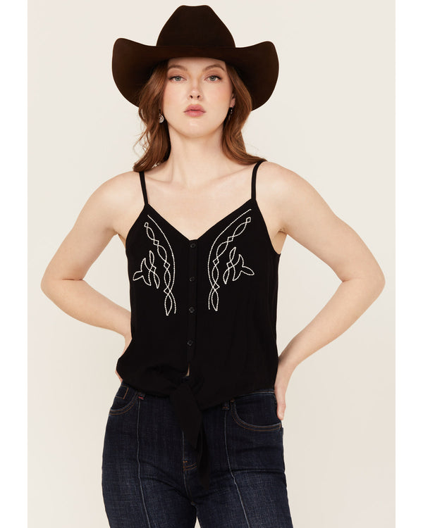 Steele Western Embroidered Cami