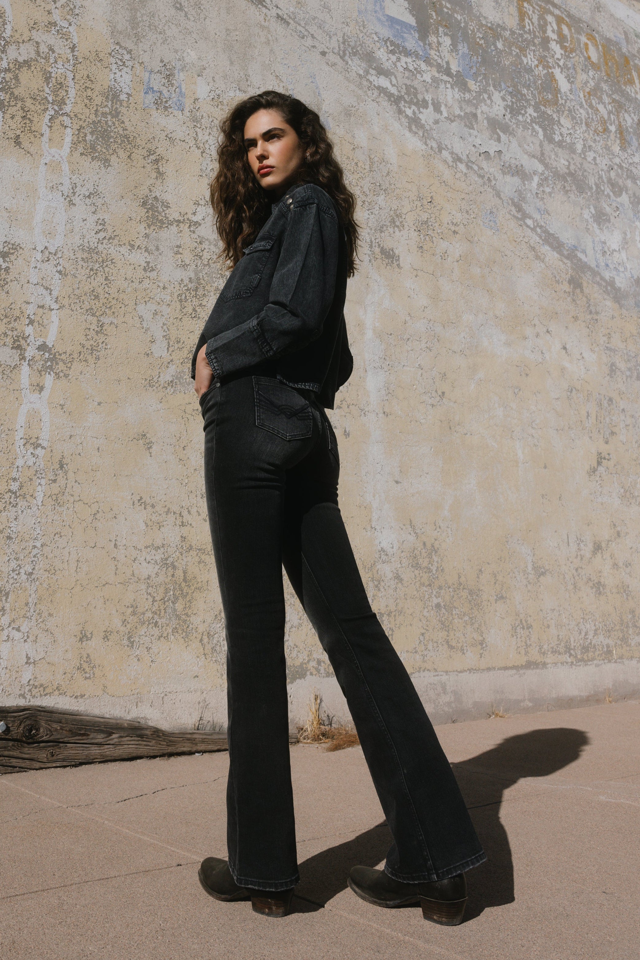 Knight Legend High Rise Bootcut Super Stretch Denim Jeans