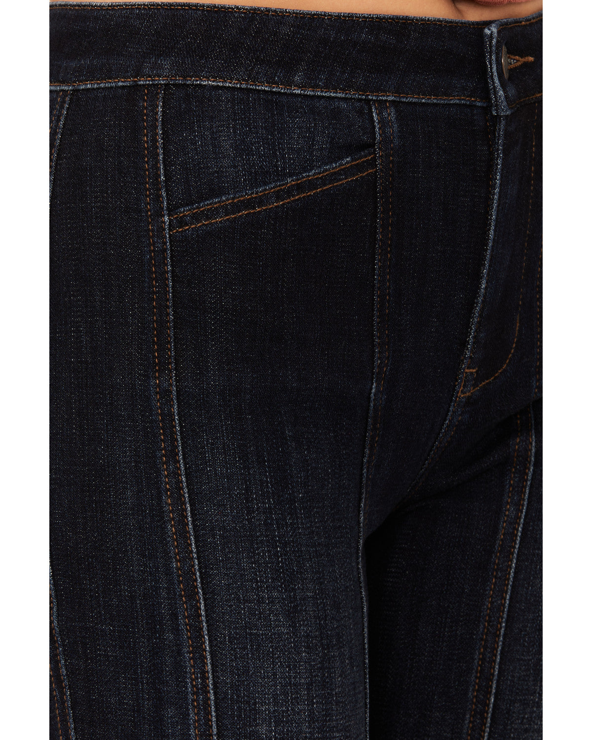 Fontana Dark Wash Legend High Rise Bootcut Comfort Stretch Denim Jeans