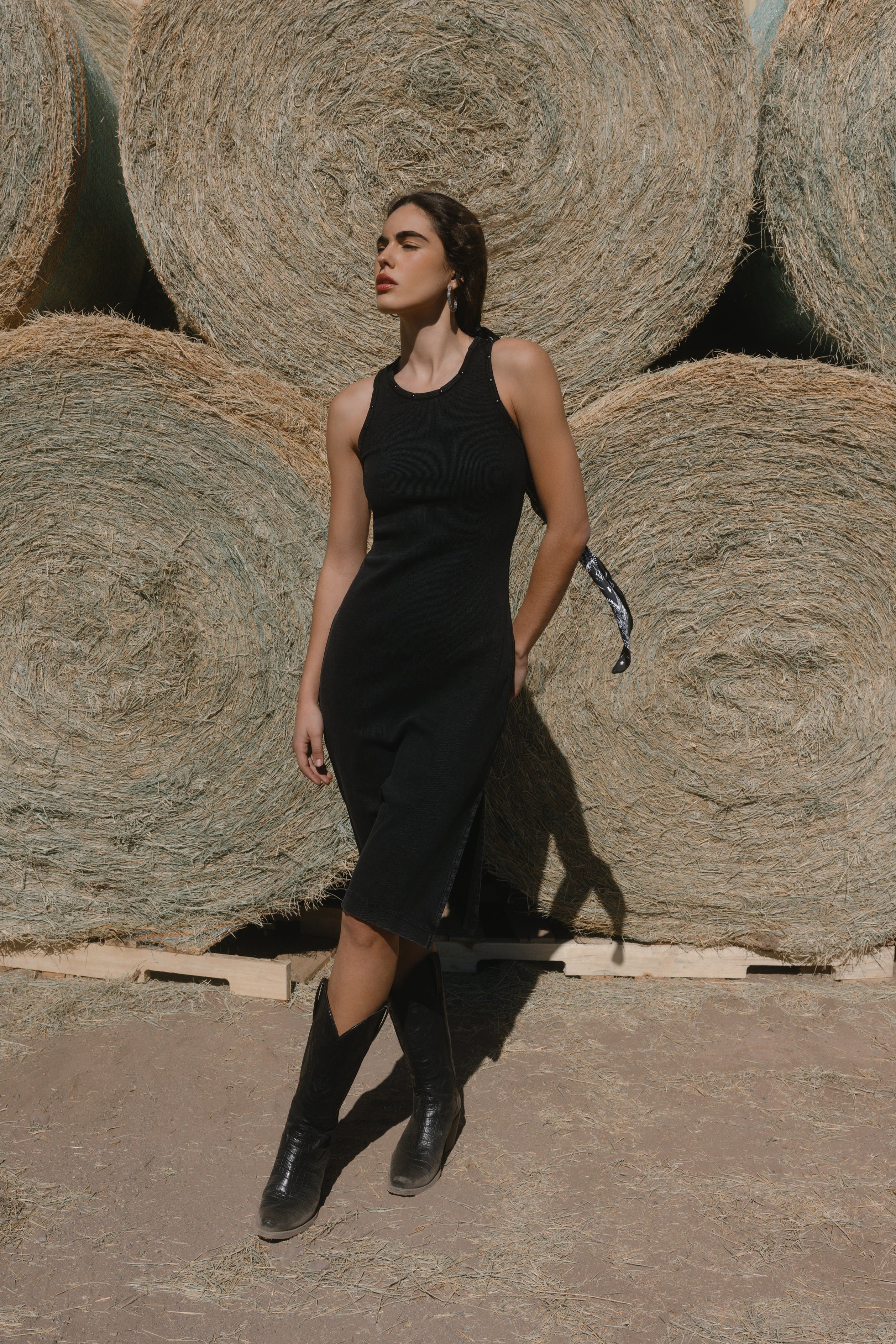 Wild Love Ribbed Midi Dress