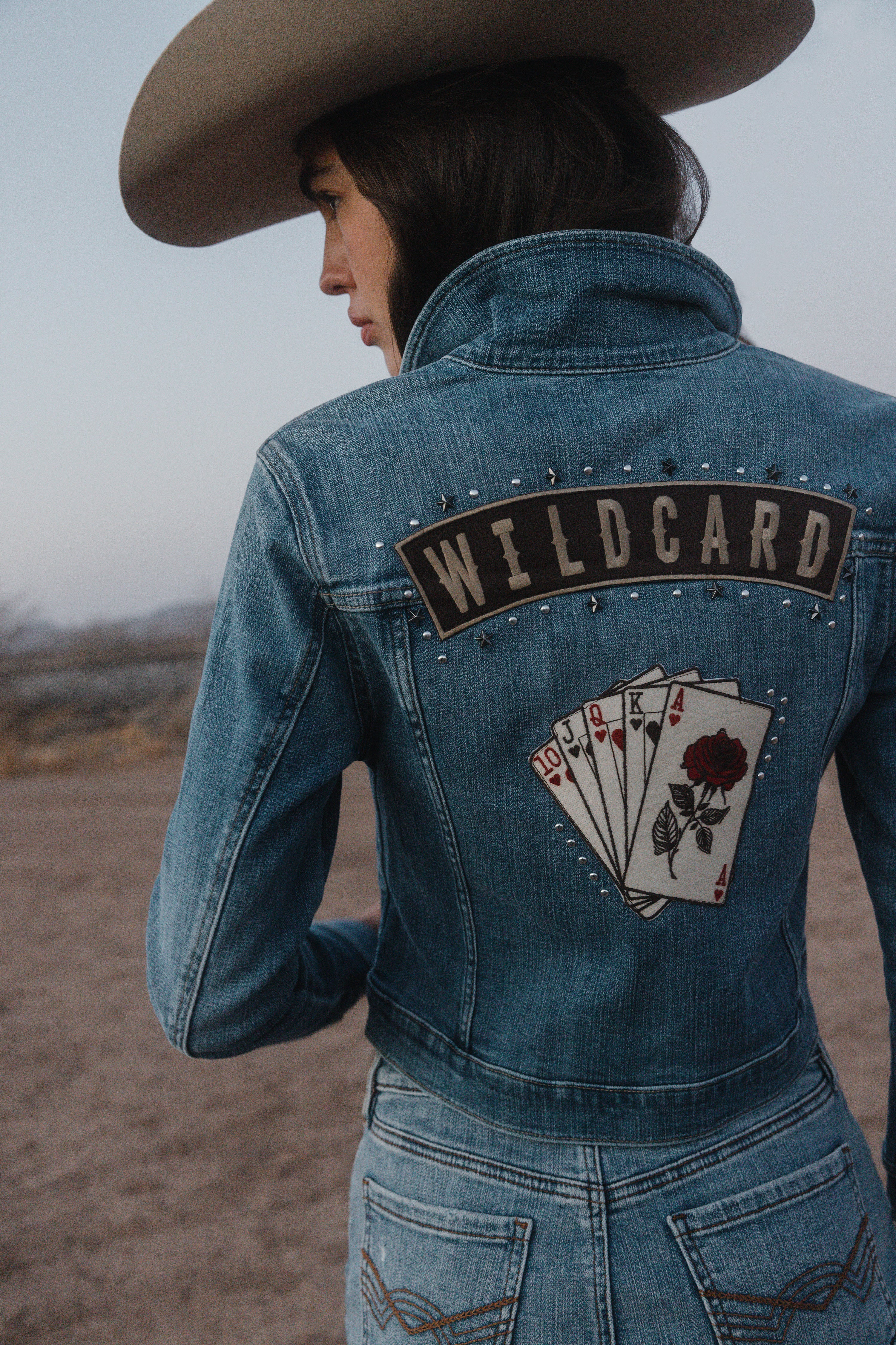 Wildcard Denim Trucker Jacket