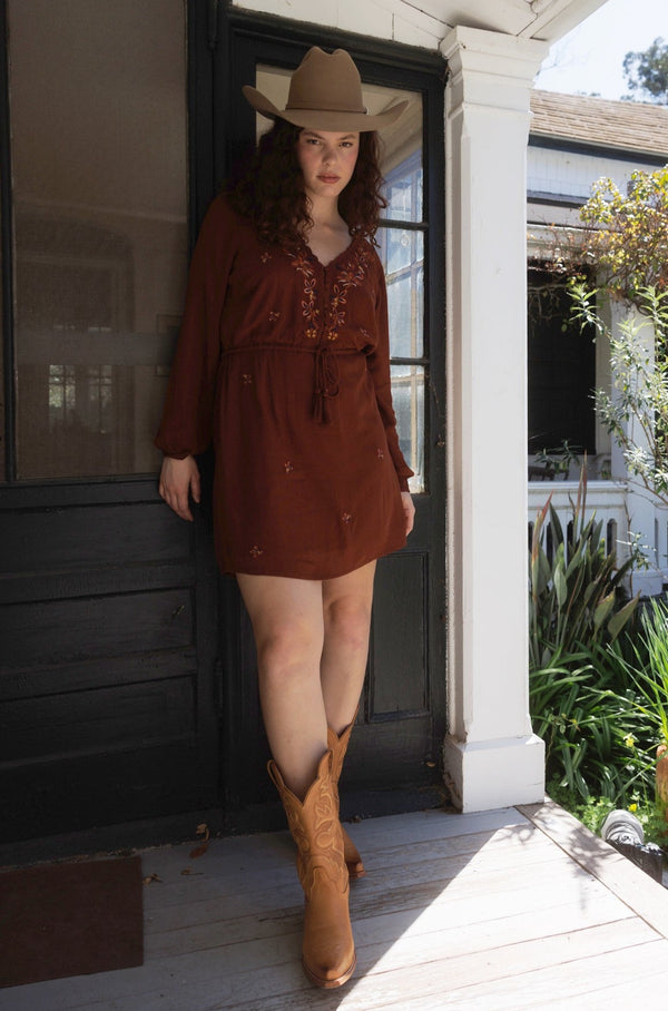 Amherst Embroidered Dress