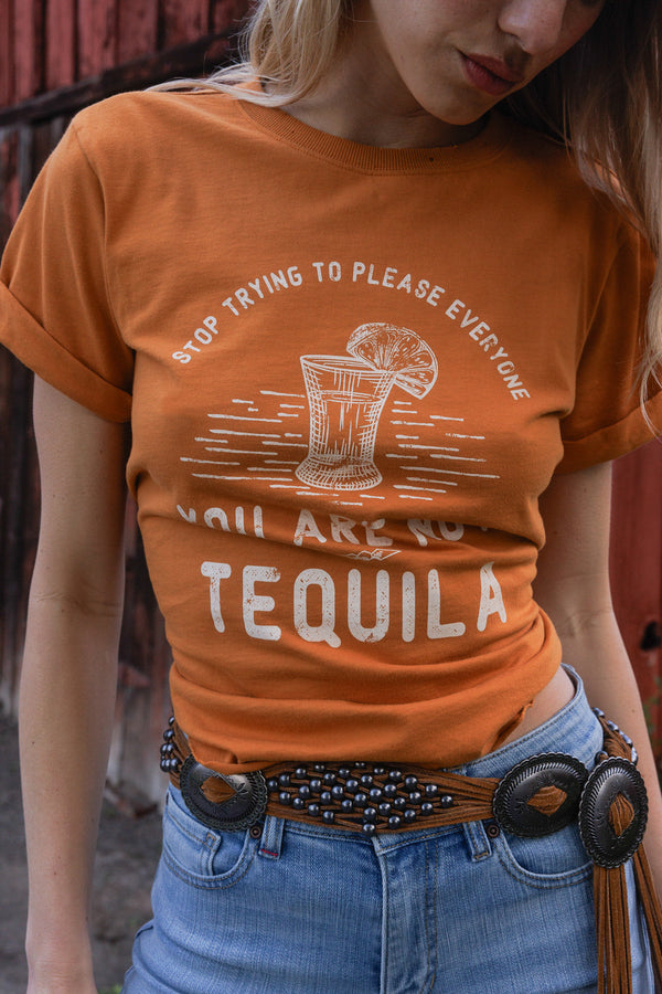 You Are Not Tequila Short Sleeve Graphic Tee