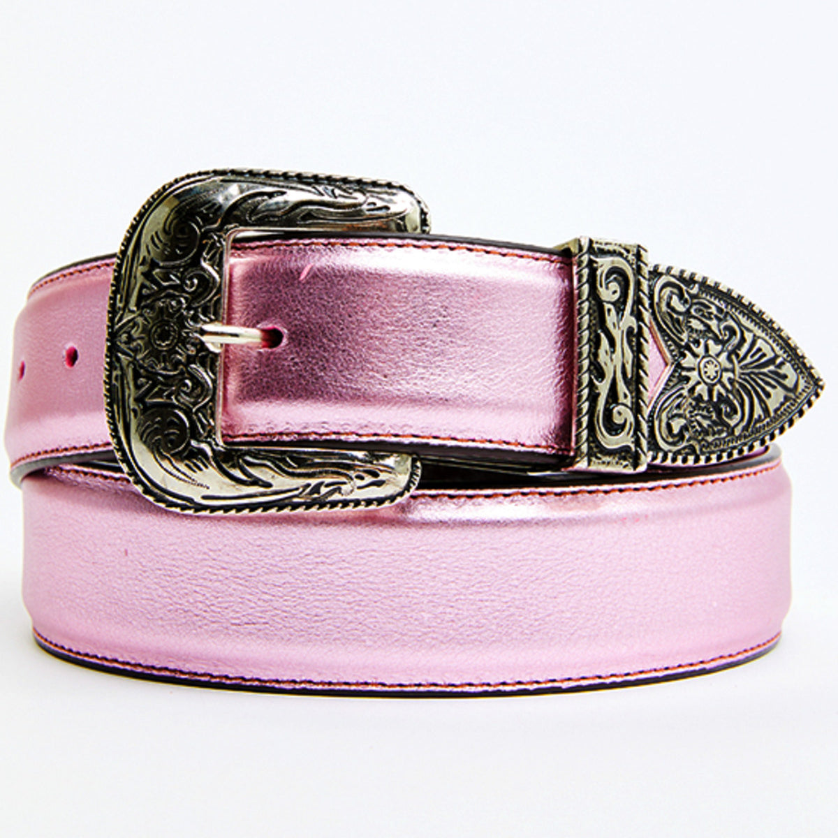 Metallic Etched Western Belt display picture 2