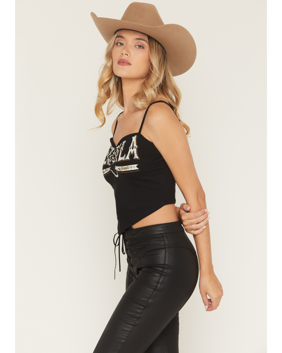 Tequila Cropped Tank Top