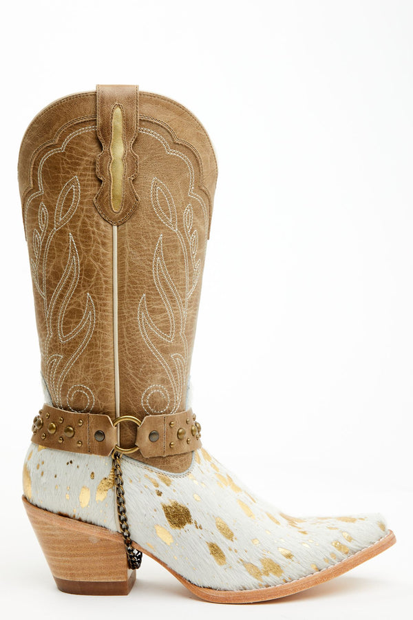 Tamara Western Boots - Snip Toe - Tan
