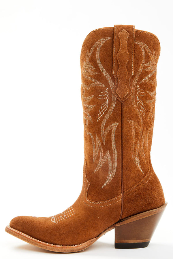 Charmed Life Western Boots - Pointed Toe - Cognac