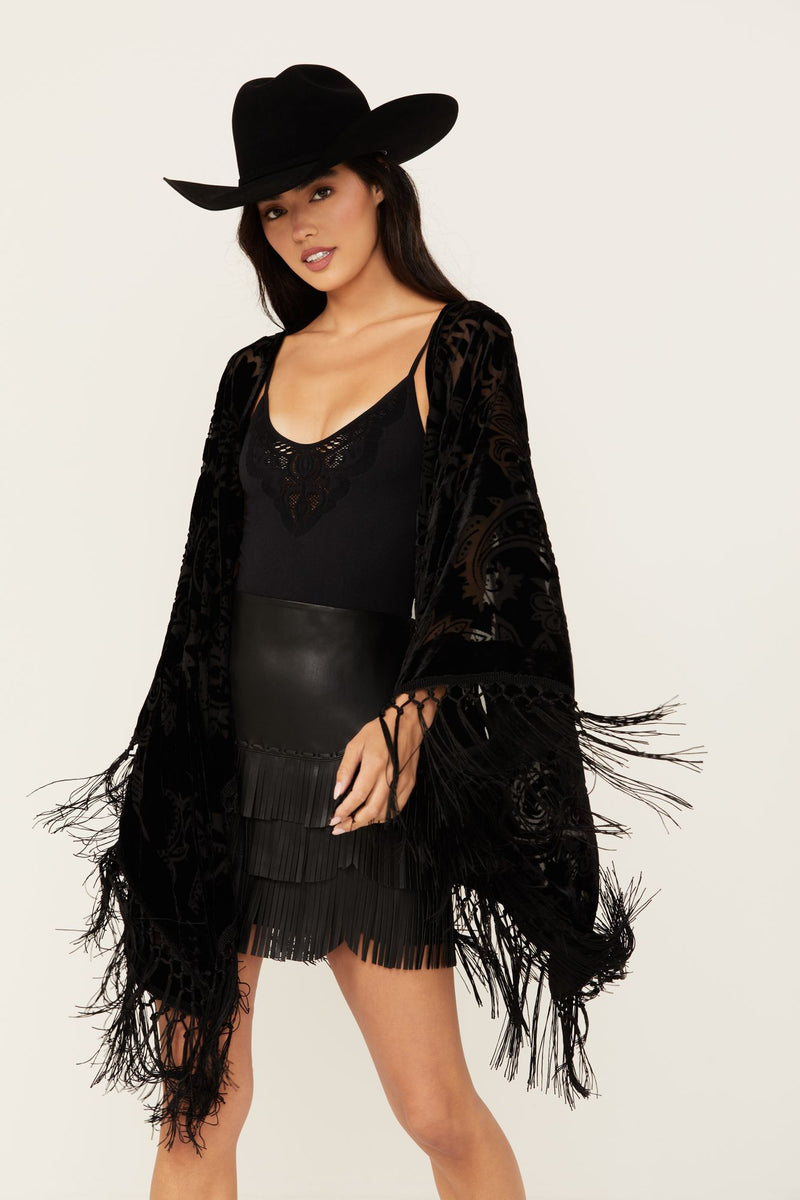 Vance Burnout Velvet Kimono – Idyllwind Fueled by Miranda Lambert