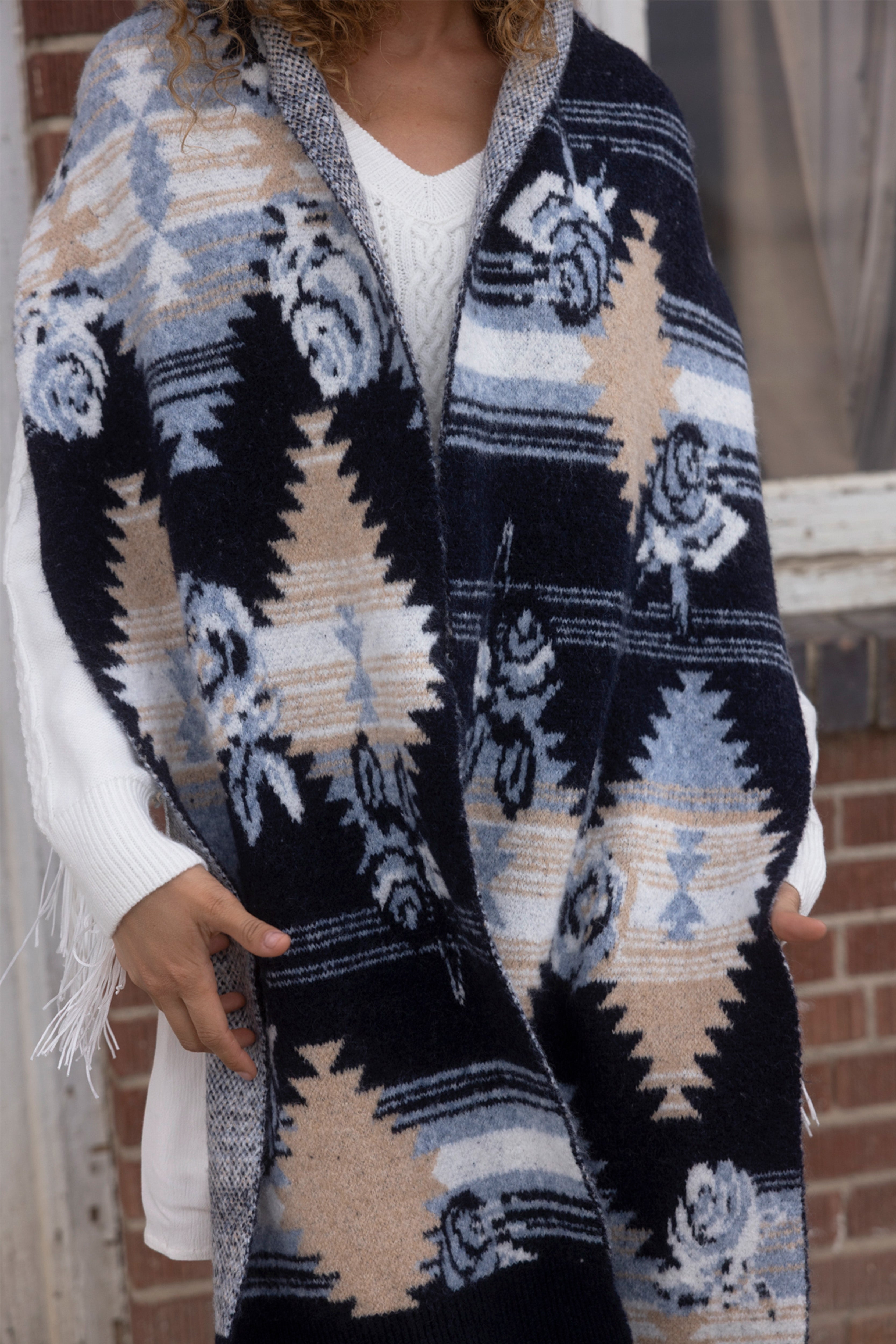 Skyvalley Southwestern Print Scarf