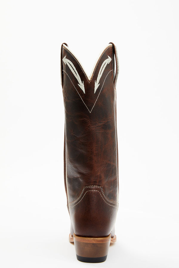 Broken Arrow Western Boots - Snip Toe - Brown